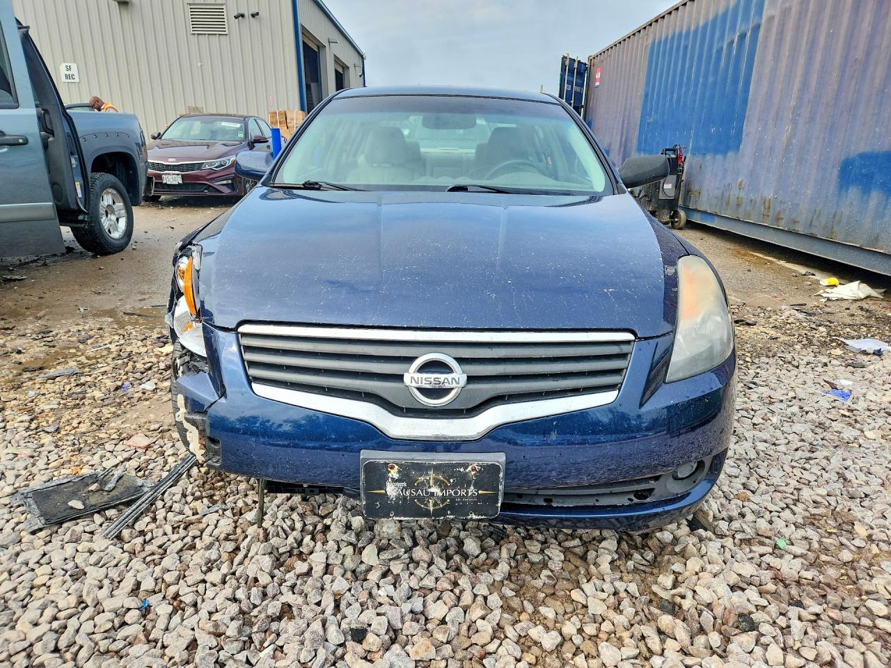 2007 Nissan Altima 2.5 Blue vin: 1N4AL21E57C176445
