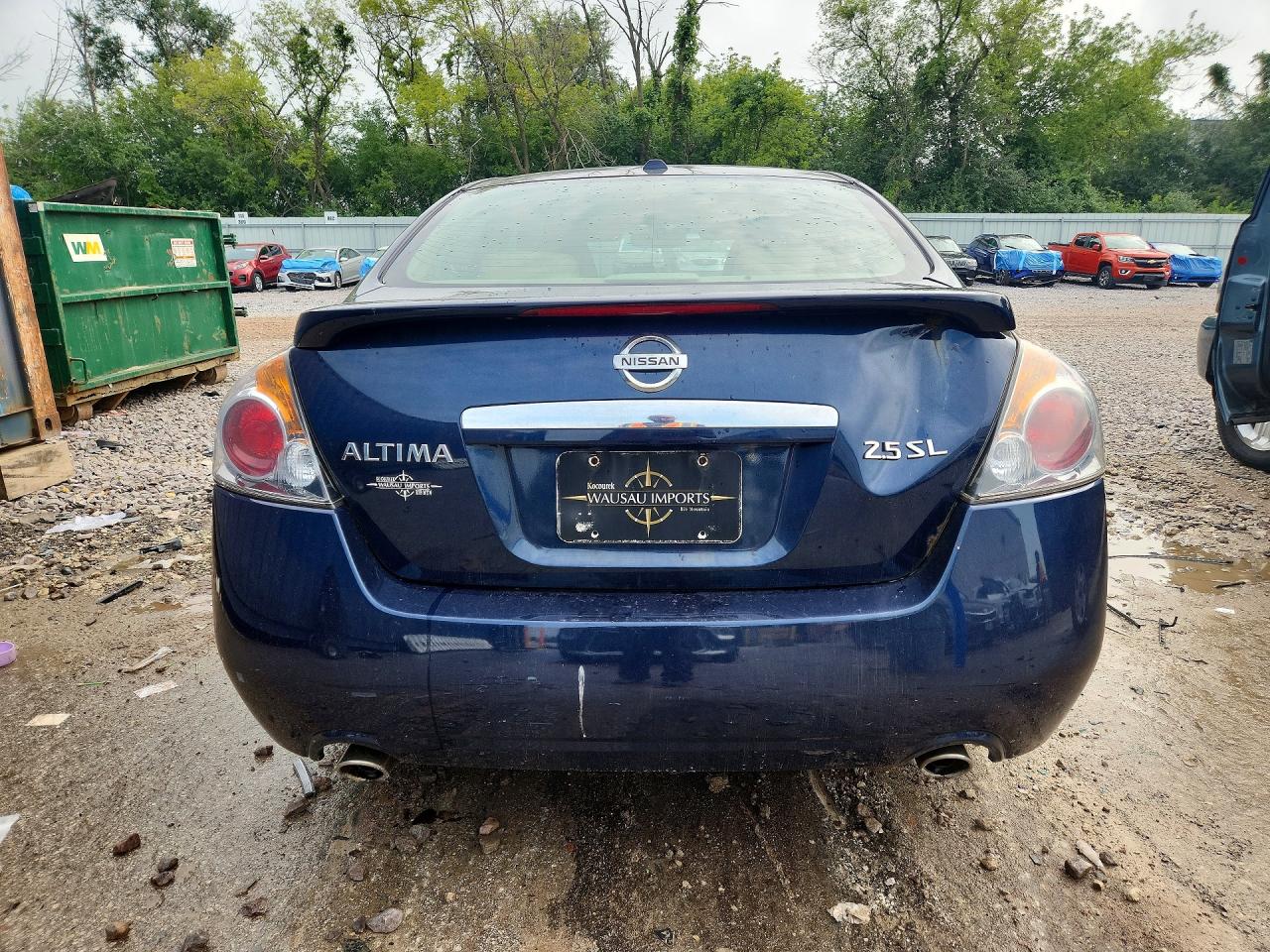 2007 Nissan Altima 2.5 Blue vin: 1N4AL21E57C176445