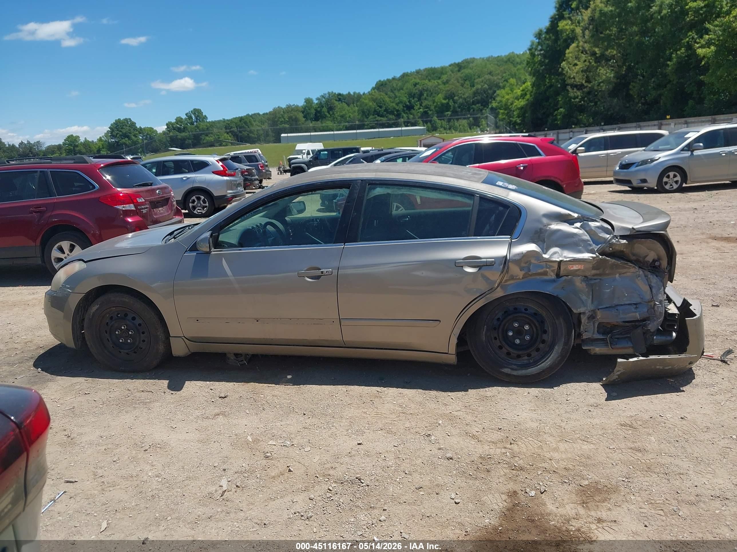 2007 Nissan Altima 2.5 S Gray vin: 1N4AL21E57C179992