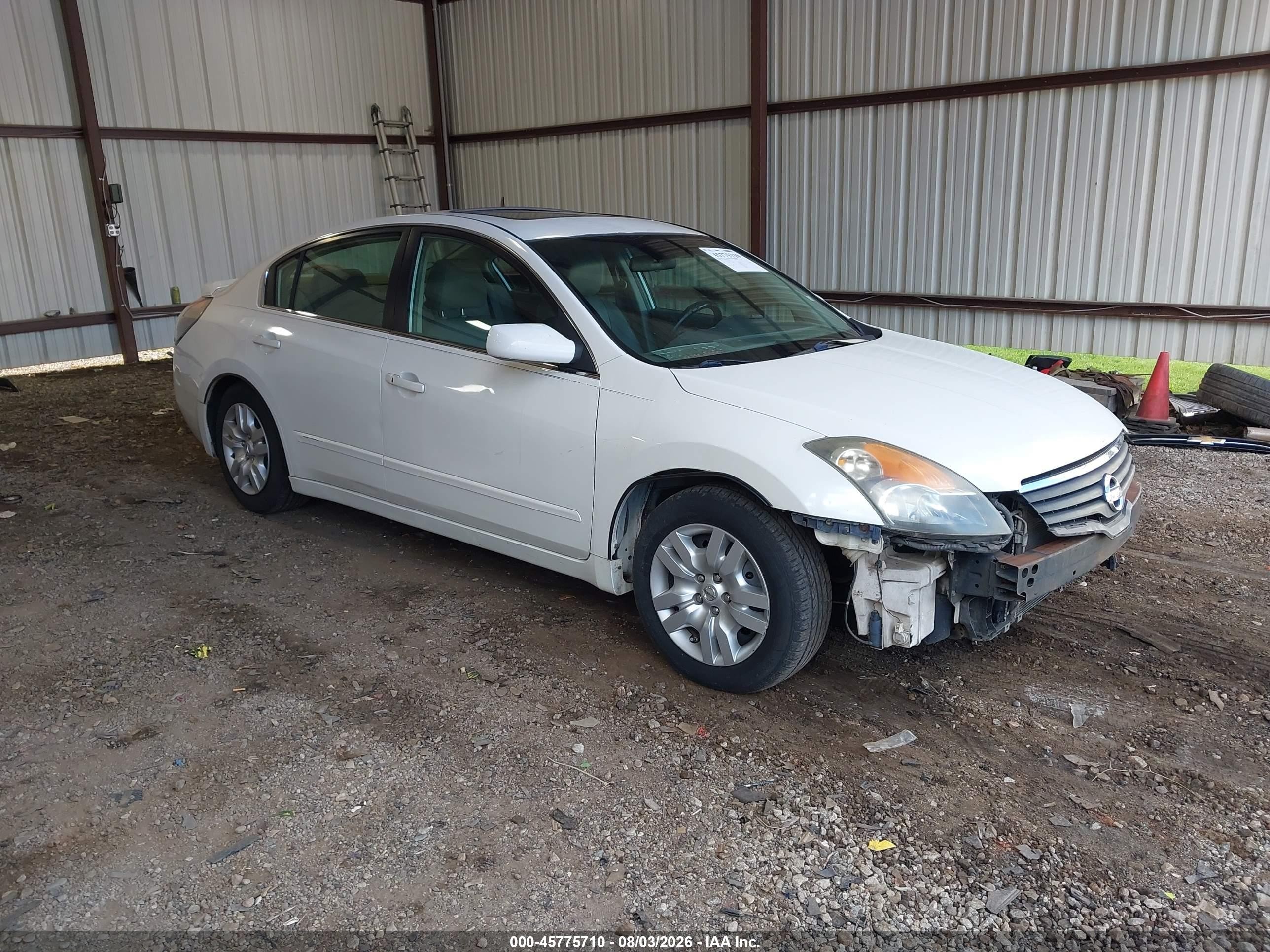 2007 Nissan Altima 2.5 S White vin: 1N4AL21E57C186635