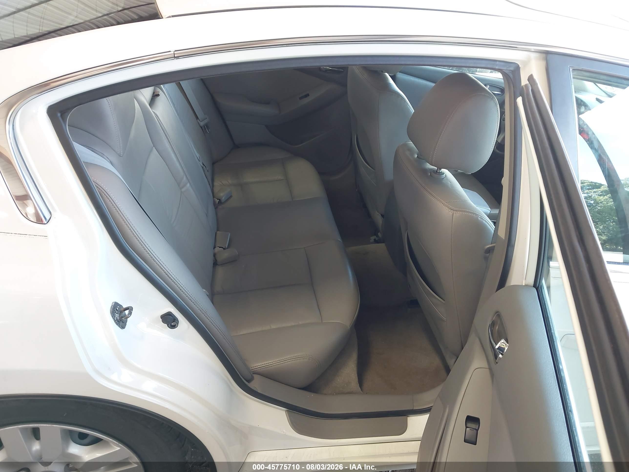 2007 Nissan Altima 2.5 S White vin: 1N4AL21E57C186635