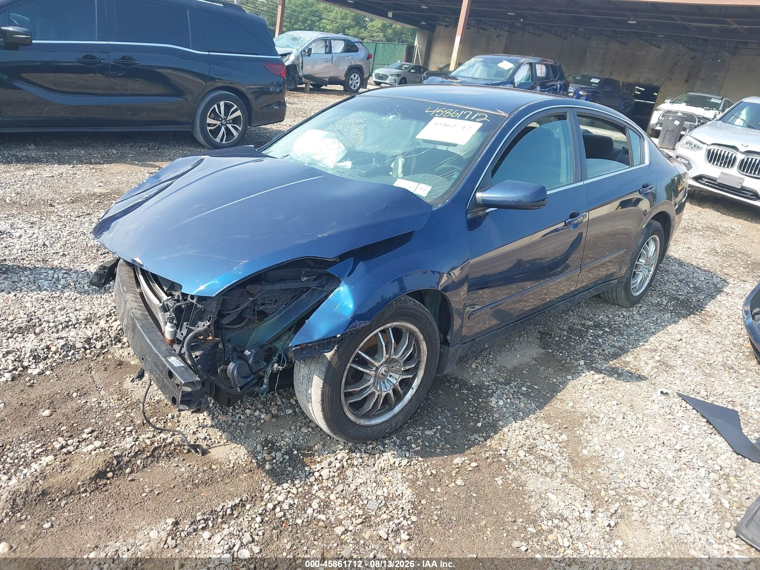 2007 Nissan Altima 2.5 S Blue vin: 1N4AL21E57C238846