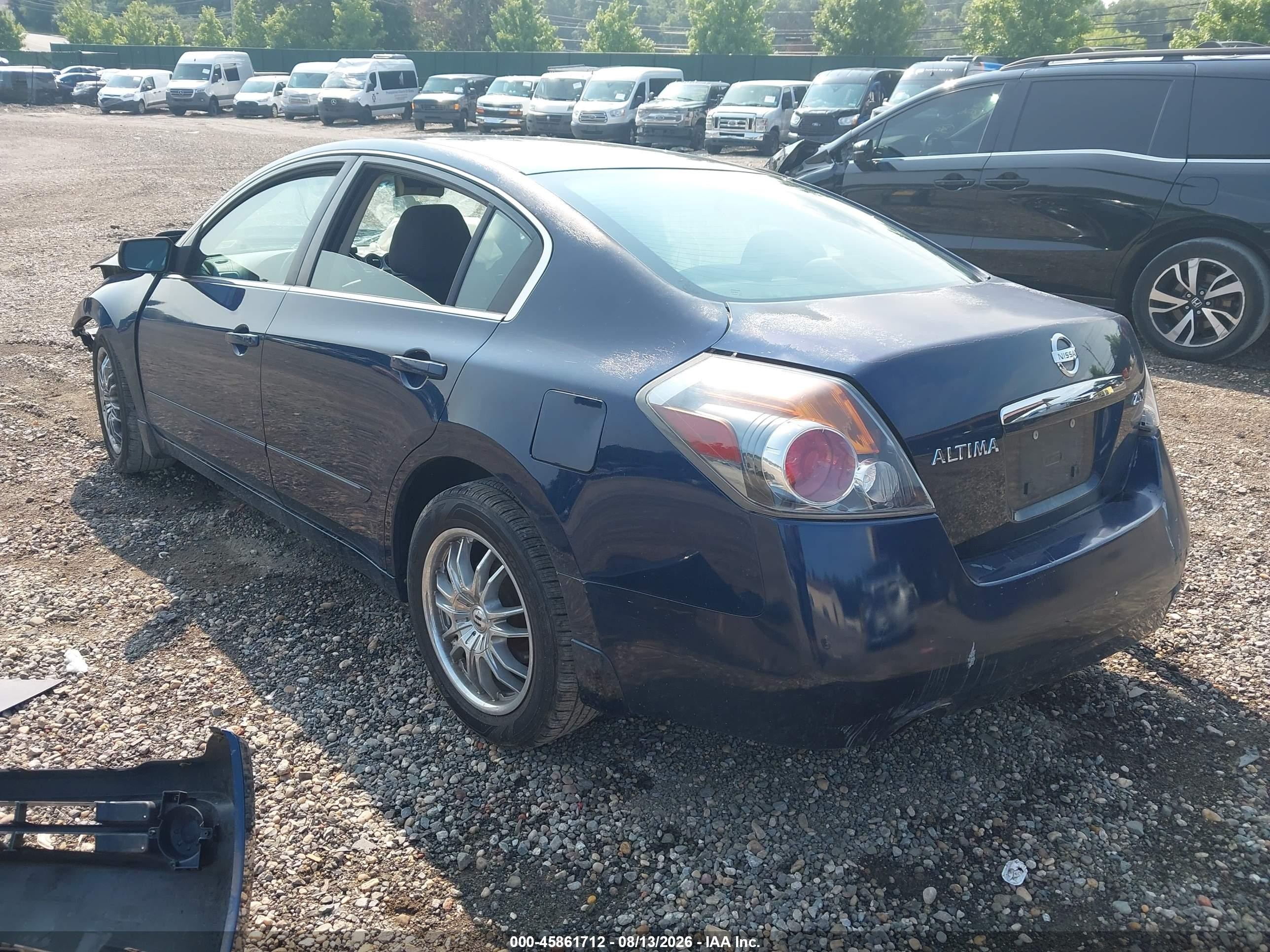 2007 Nissan Altima 2.5 S Blue vin: 1N4AL21E57C238846