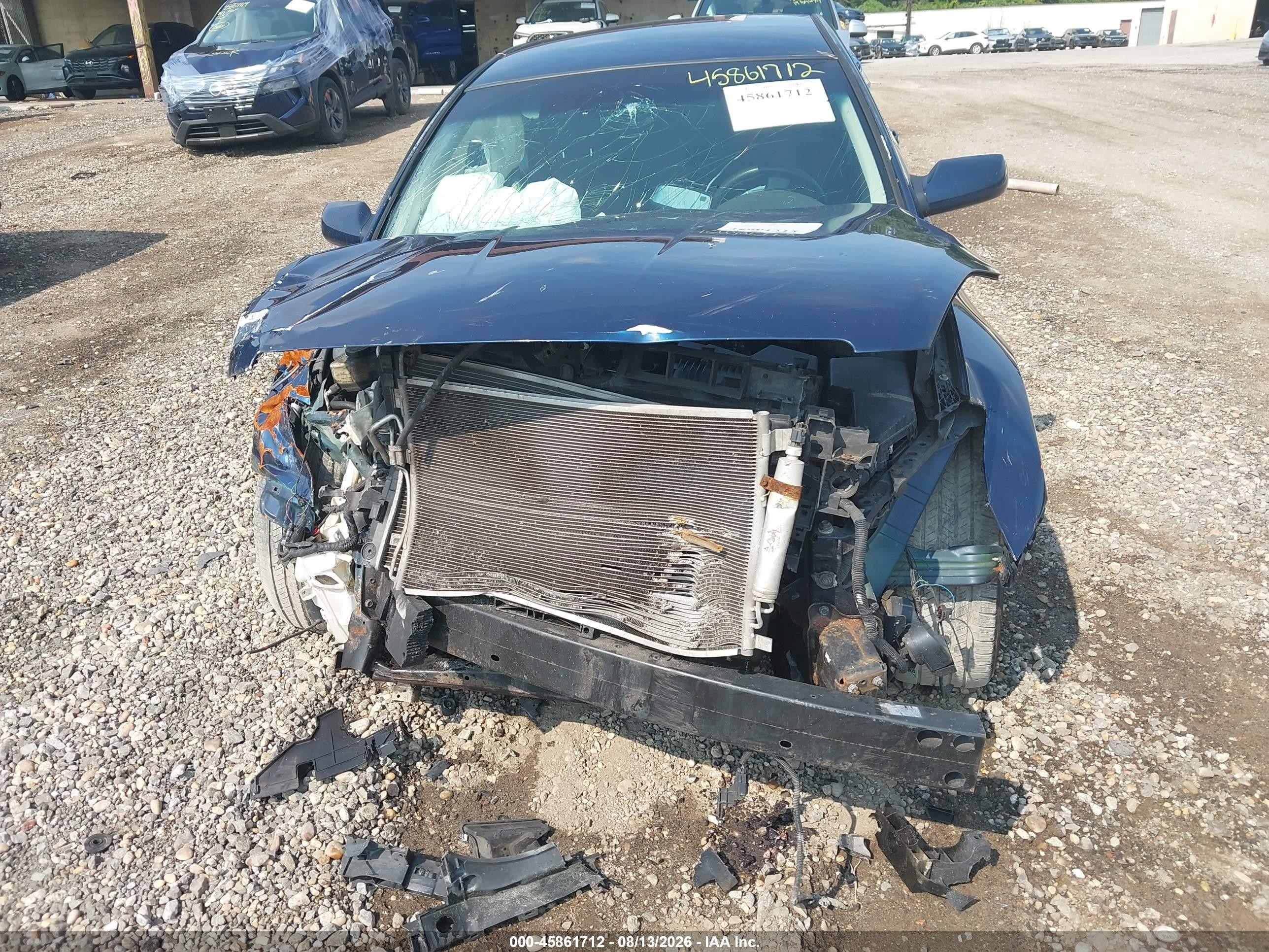 2007 Nissan Altima 2.5 S Blue vin: 1N4AL21E57C238846