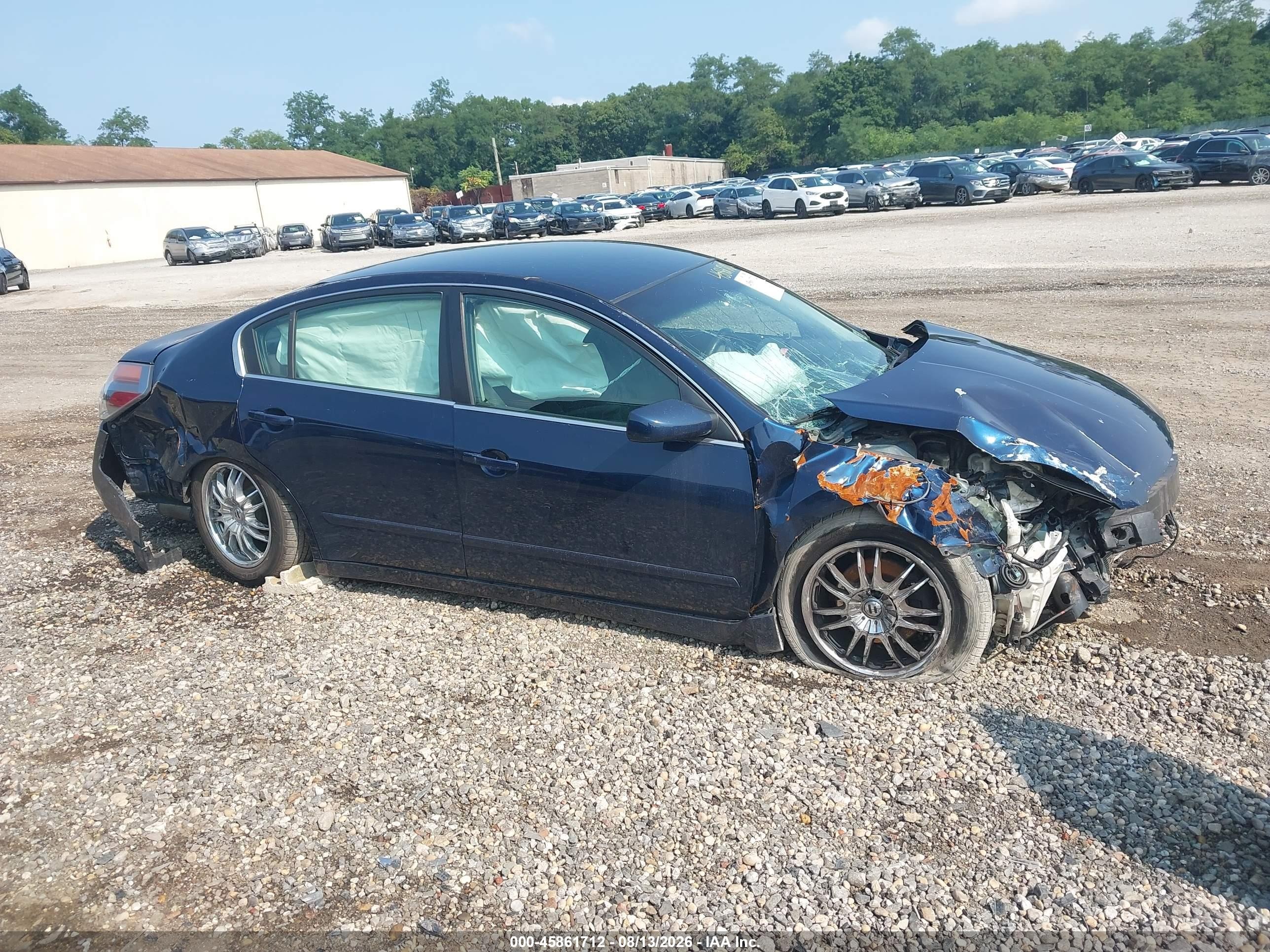 2007 Nissan Altima 2.5 S Blue vin: 1N4AL21E57C238846