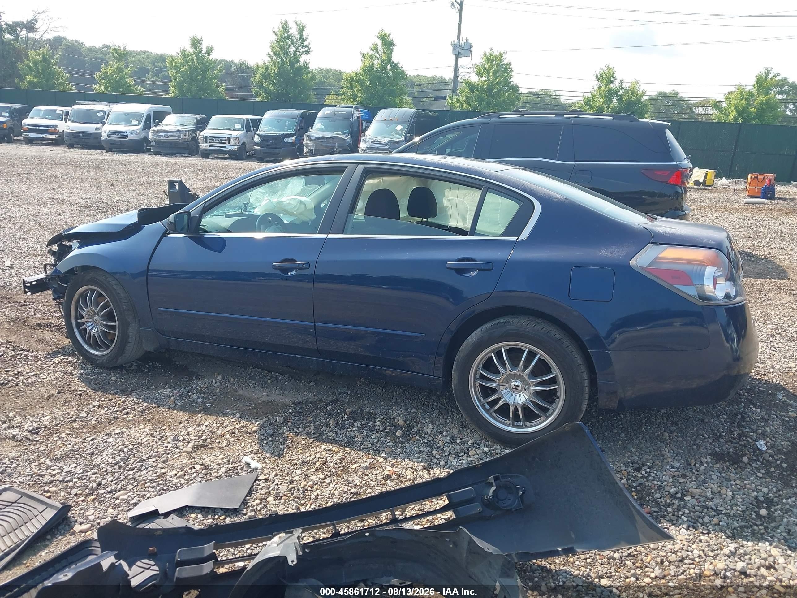 2007 Nissan Altima 2.5 S Blue vin: 1N4AL21E57C238846