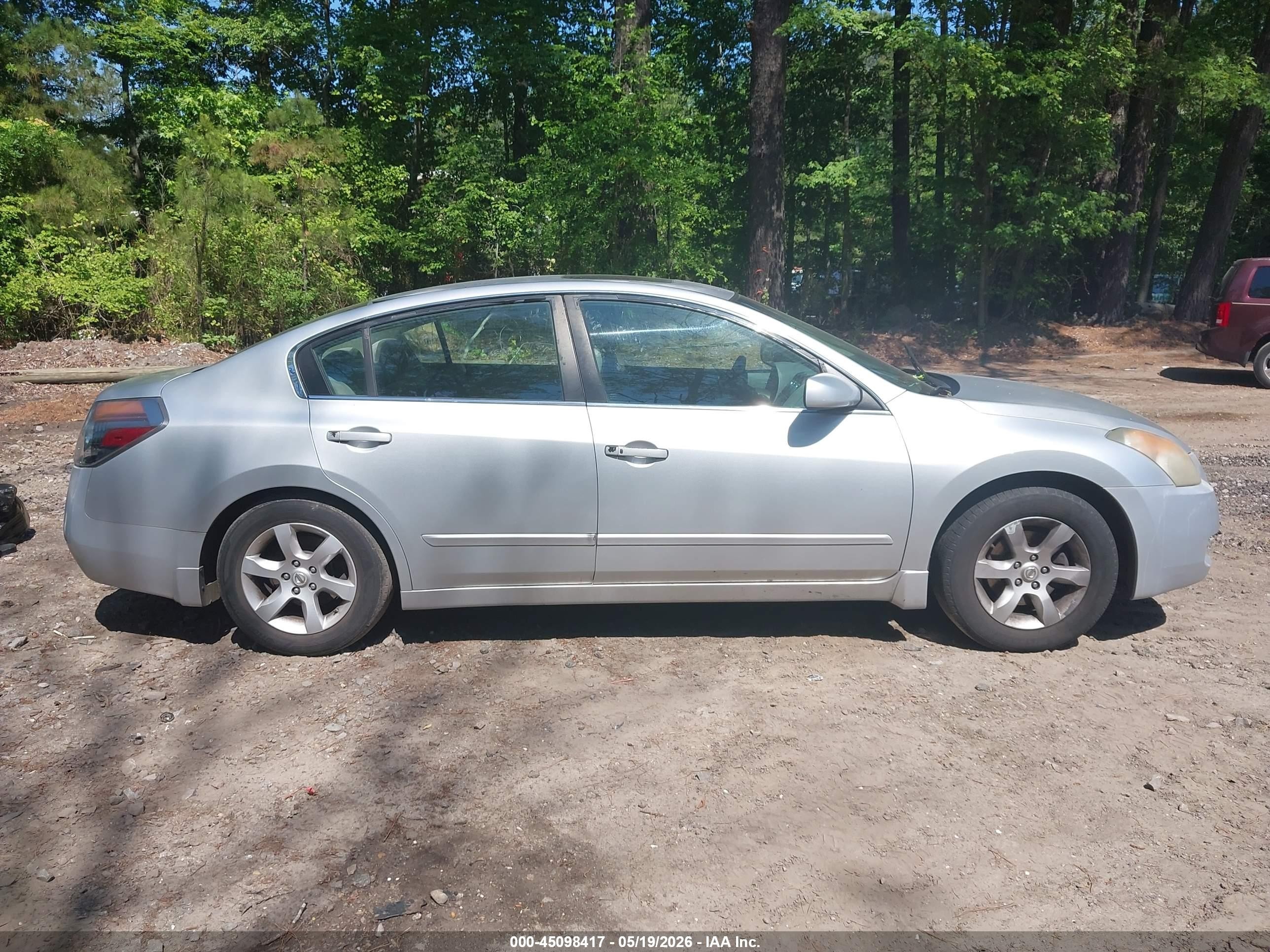 2007 Nissan Altima 2.5 S Silver vin: 1N4AL21E57N413195