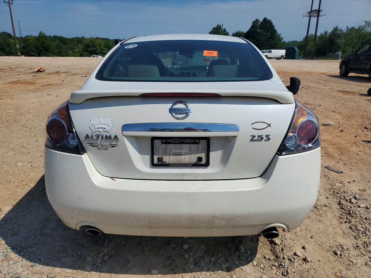 2007 Nissan Altima 2.5 White vin: 1N4AL21E57N423922