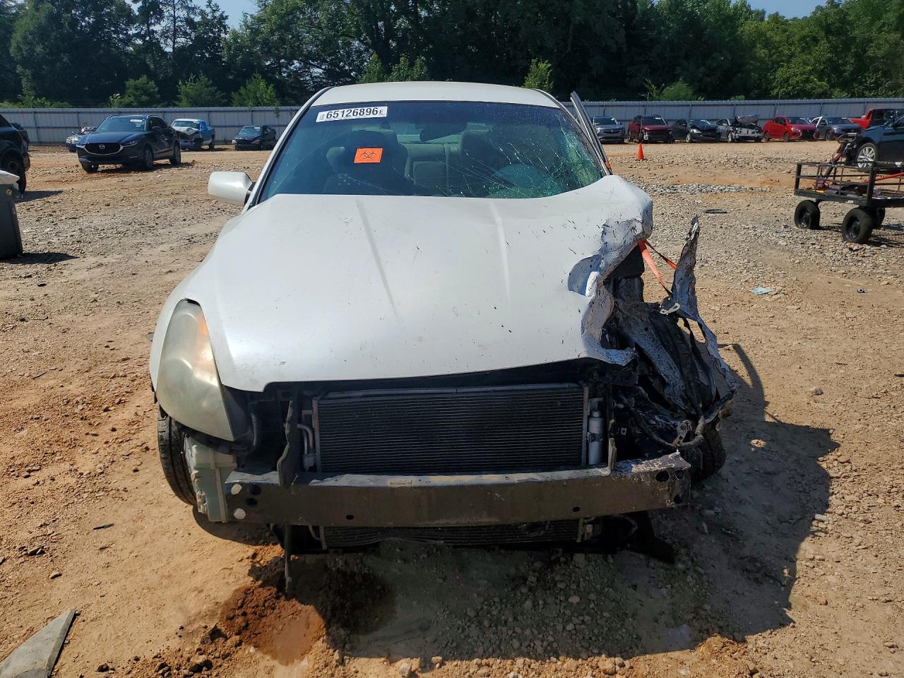 2007 Nissan Altima 2.5 White vin: 1N4AL21E57N423922
