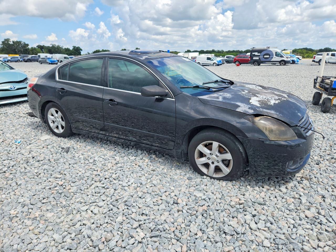 2007 Nissan Altima 2.5 Black vin: 1N4AL21E57N452448
