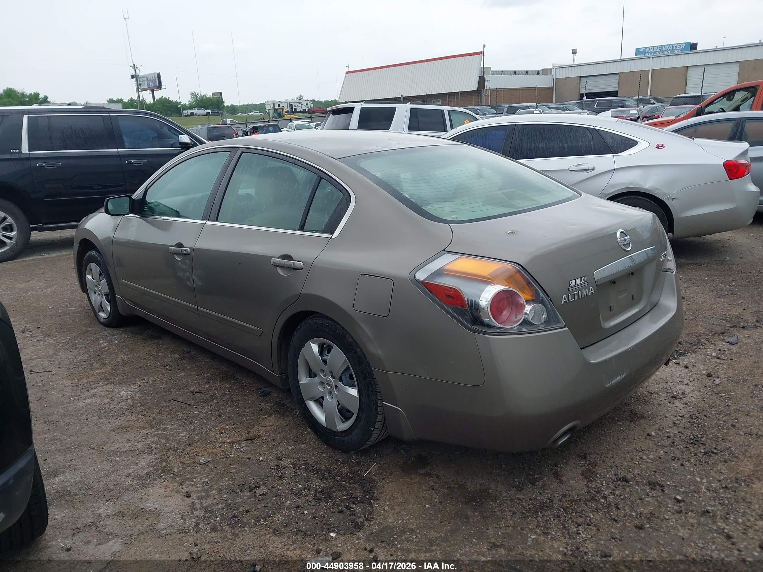 2007 Nissan Altima 2.5 S Золотой vin: 1N4AL21E57N496370