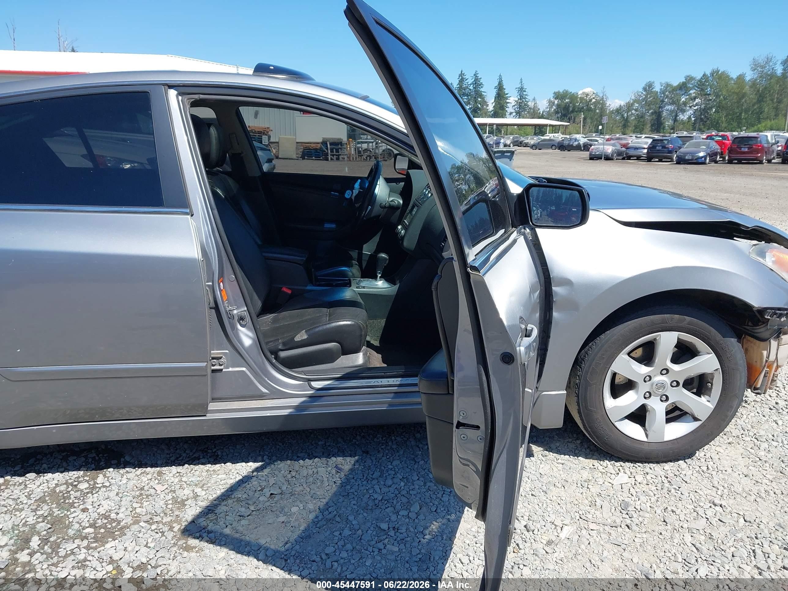 2008 Nissan Altima 2.5 Sl Gray vin: 1N4AL21E58C132835