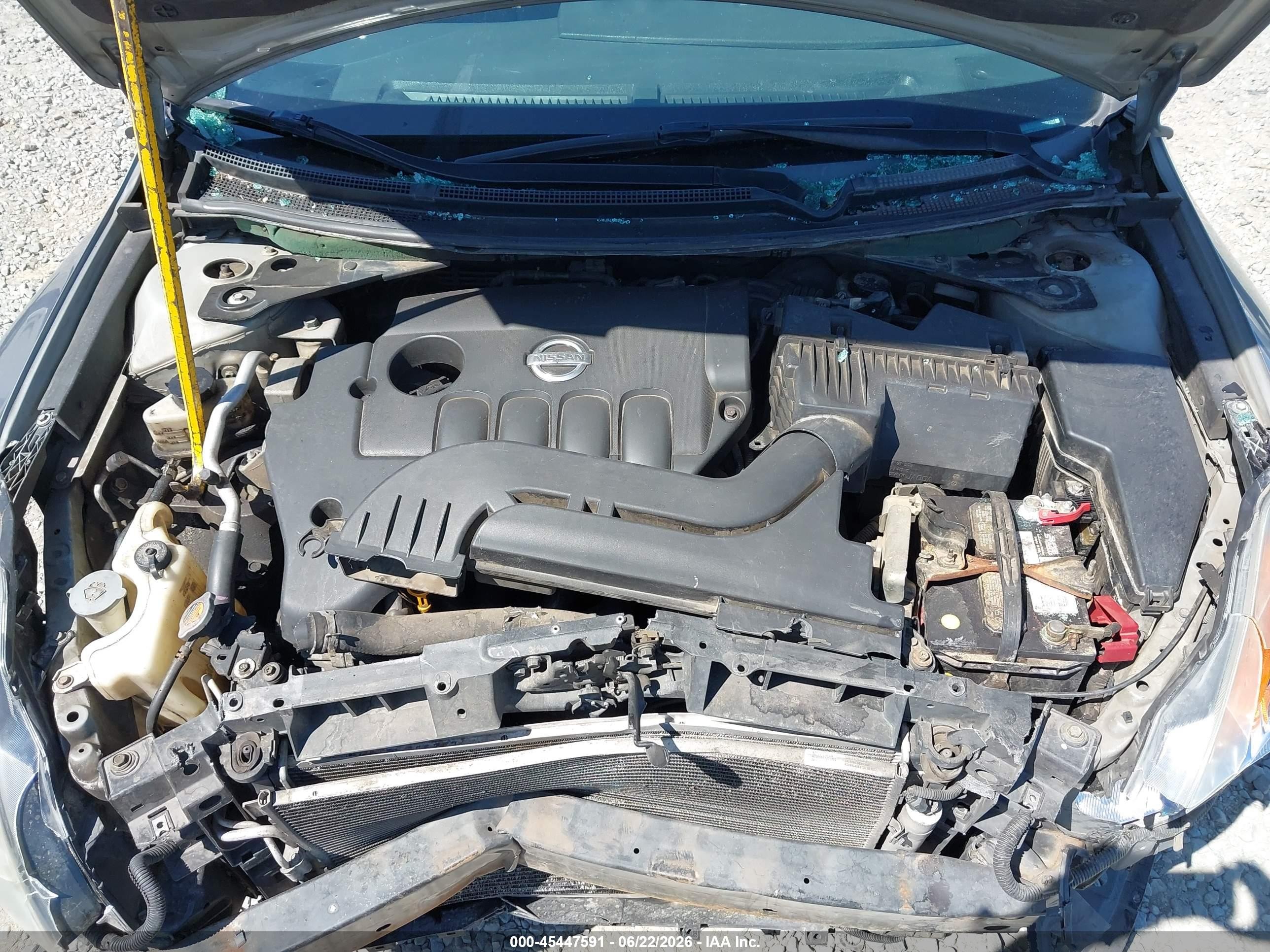 2008 Nissan Altima 2.5 Sl Gray vin: 1N4AL21E58C132835
