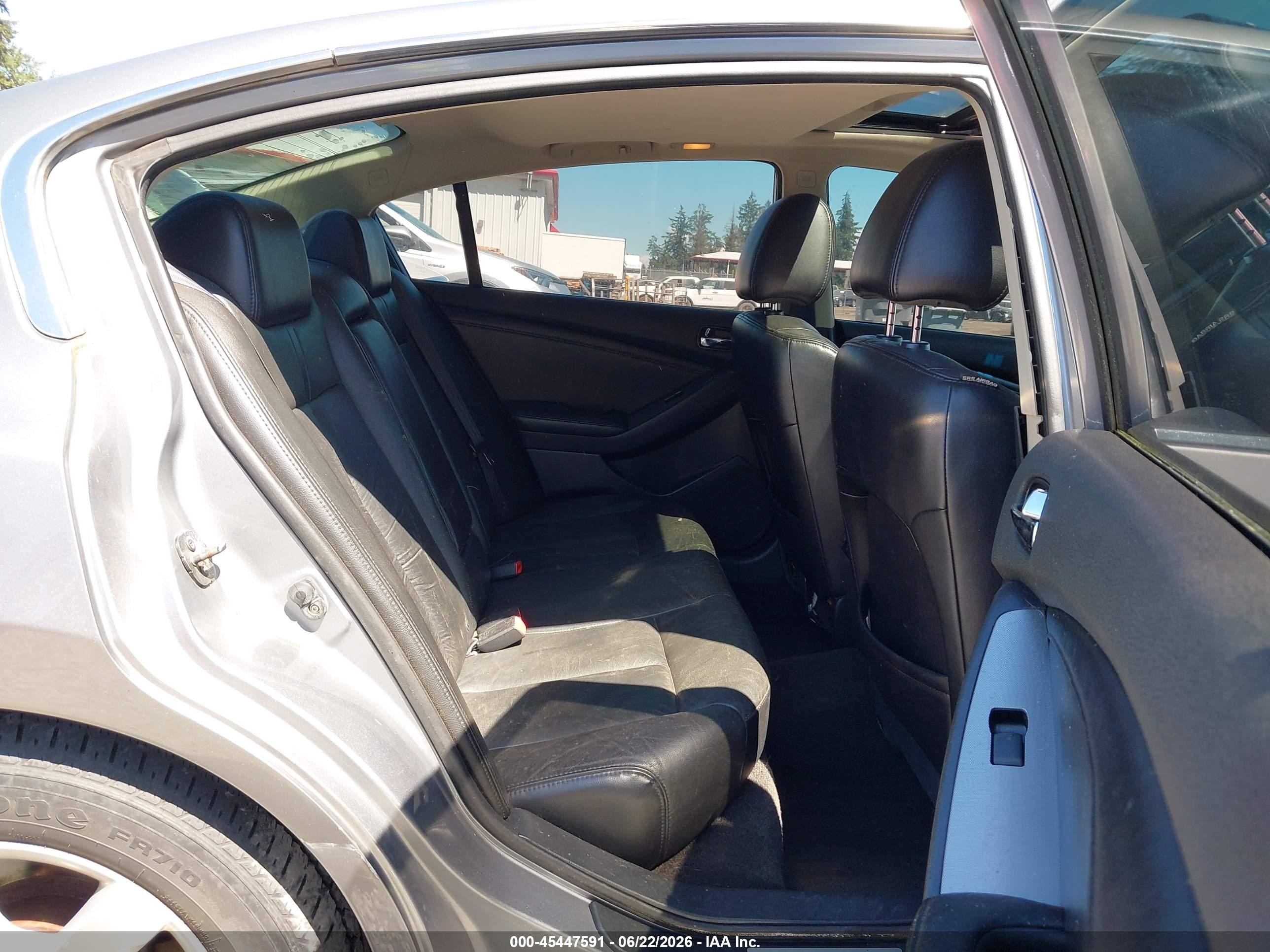 2008 Nissan Altima 2.5 Sl Gray vin: 1N4AL21E58C132835