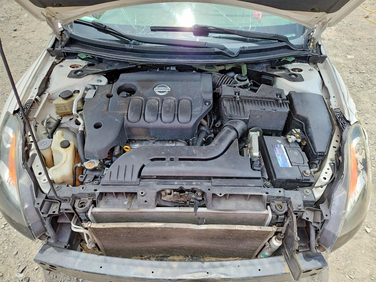 2008 Nissan Altima 2.5 Белый vin: 1N4AL21E58C167472