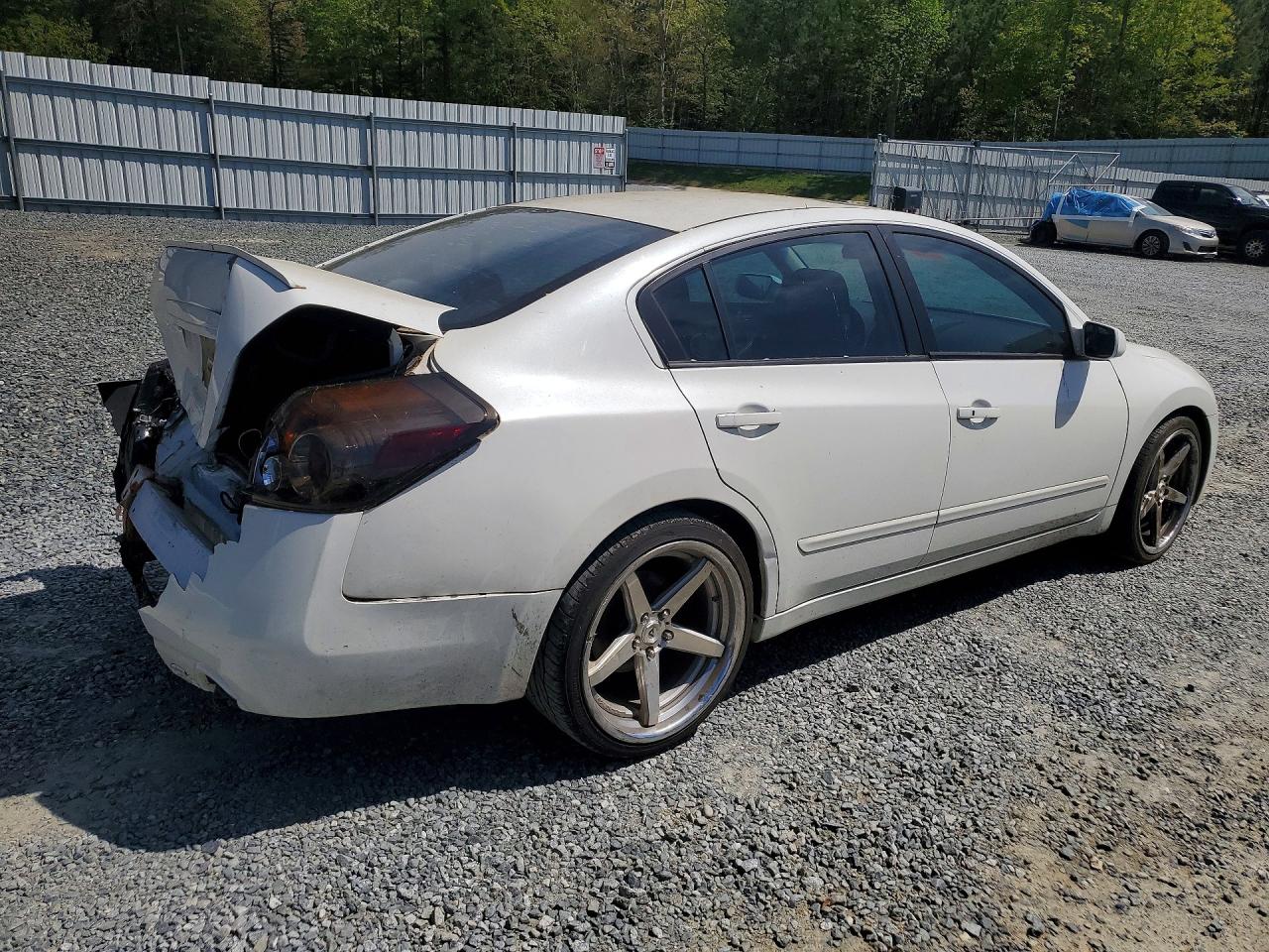 2008 Nissan Altima 2.5 White vin: 1N4AL21E58C181436
