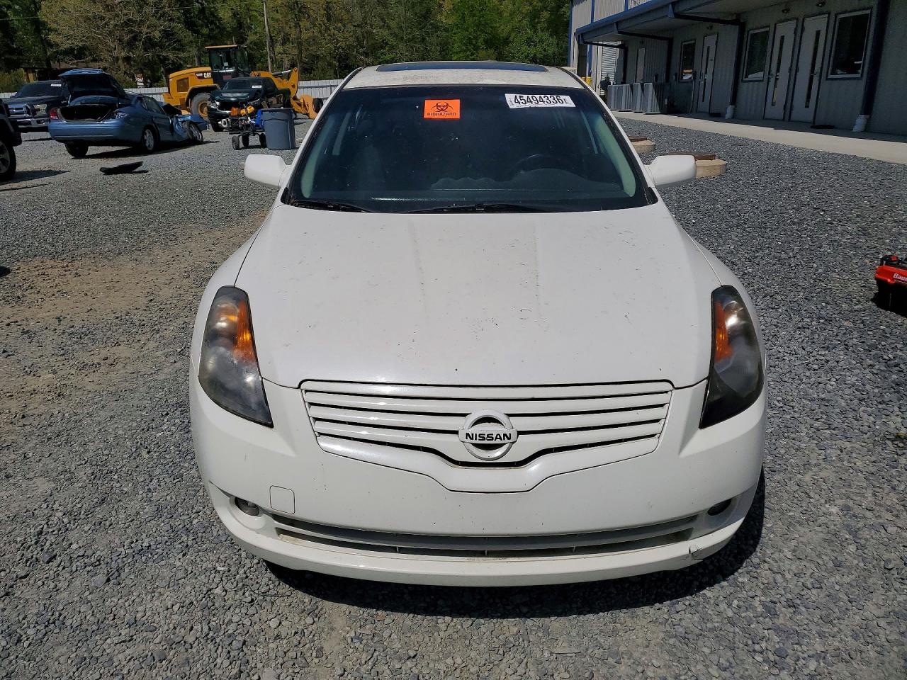 2008 Nissan Altima 2.5 White vin: 1N4AL21E58C181436