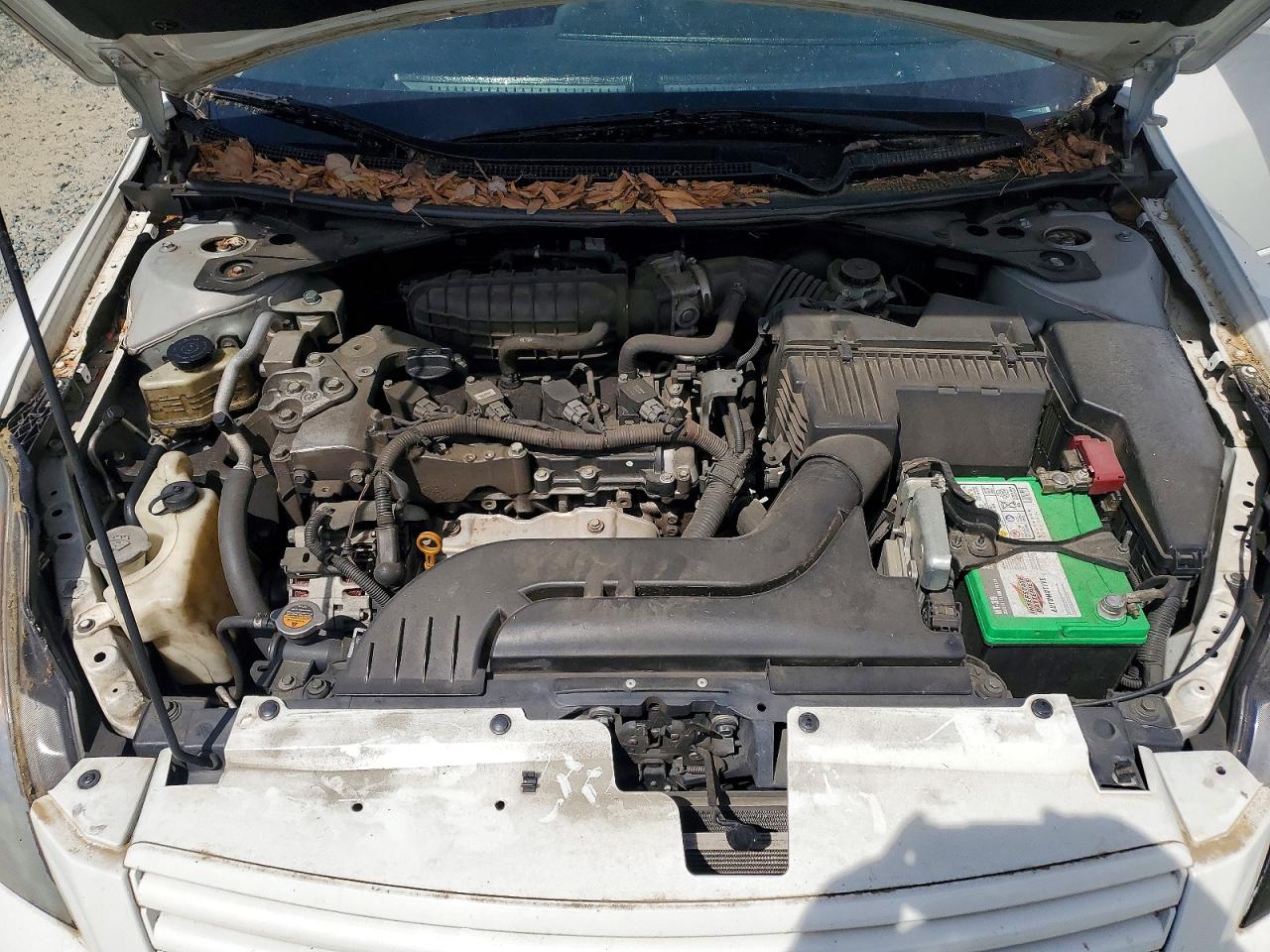 2008 Nissan Altima 2.5 White vin: 1N4AL21E58C181436