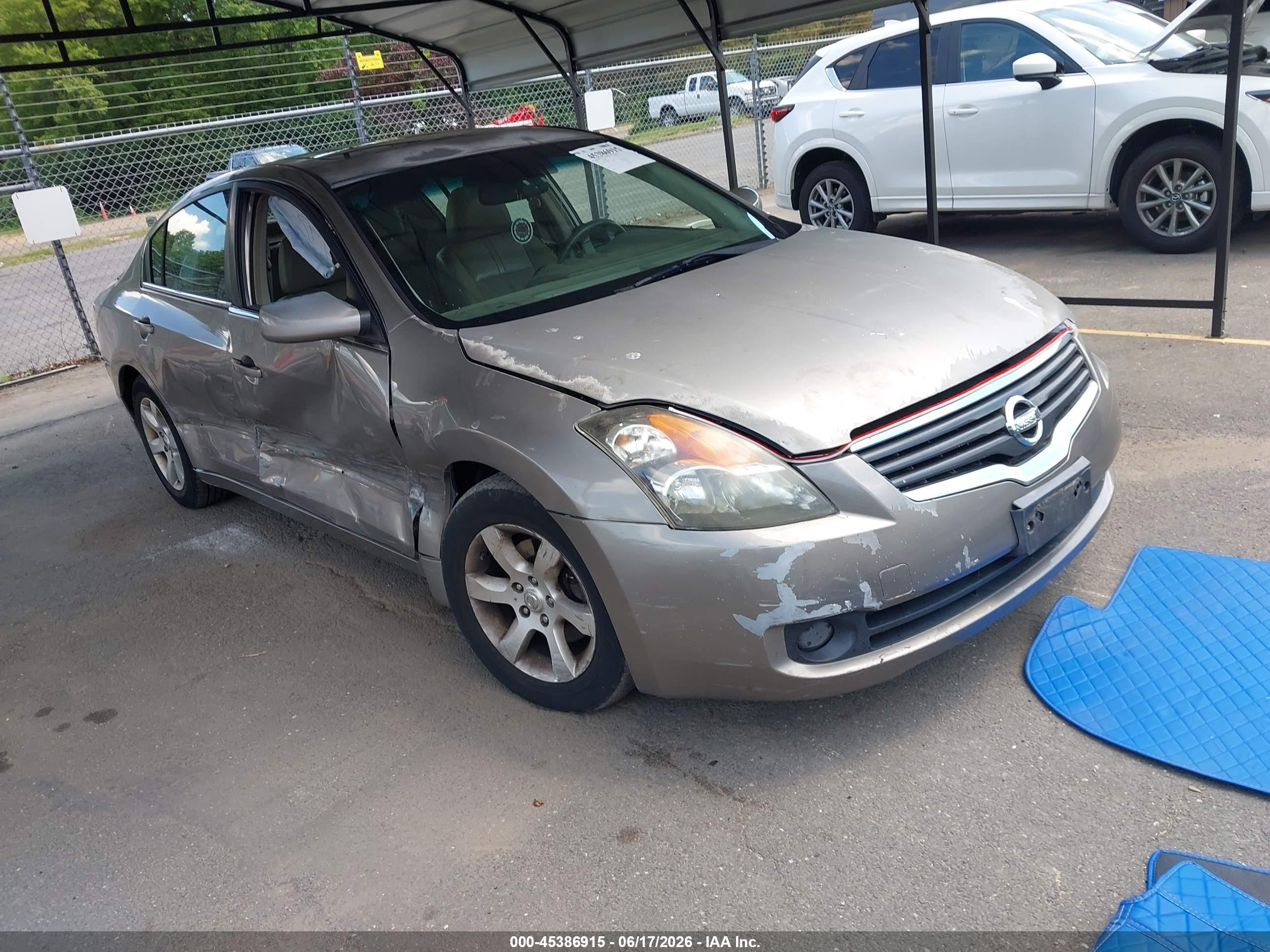 2008 Nissan Altima 2.5 Sl Tan vin: 1N4AL21E58C197832