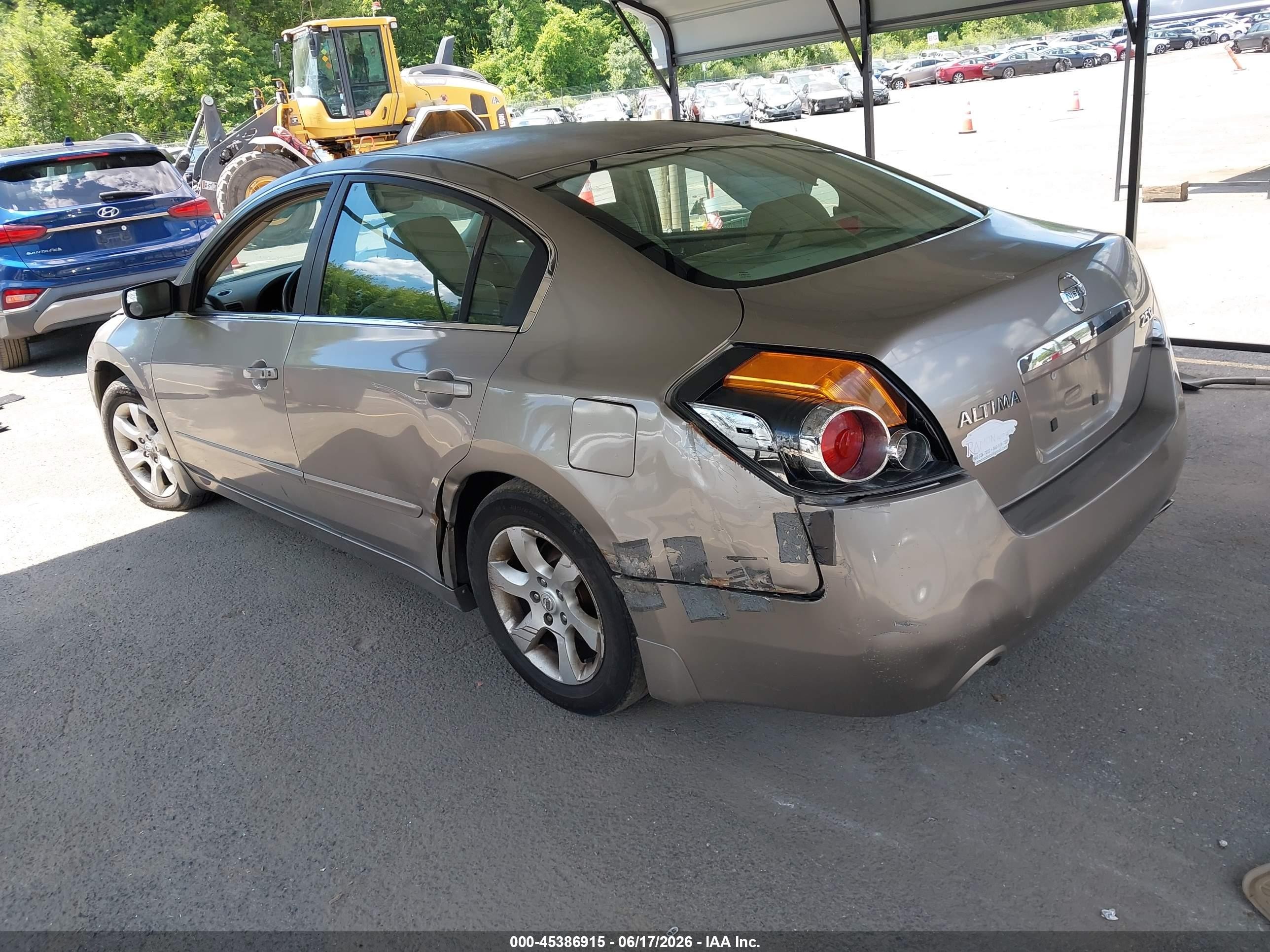 2008 Nissan Altima 2.5 Sl Tan vin: 1N4AL21E58C197832