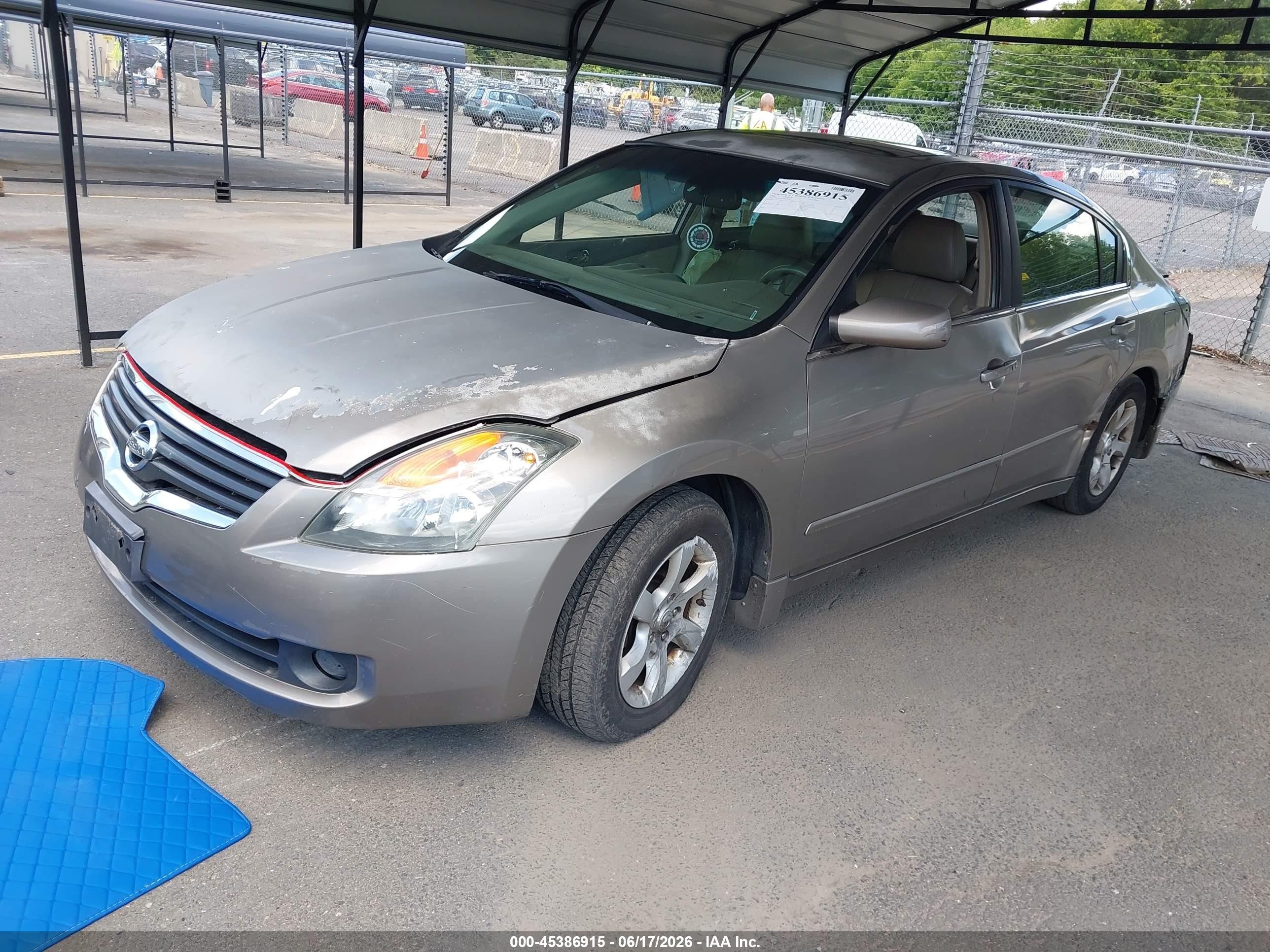 2008 Nissan Altima 2.5 Sl Tan vin: 1N4AL21E58C197832