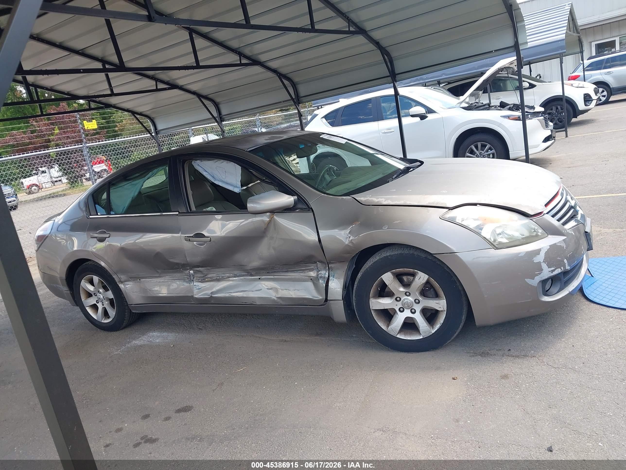 2008 Nissan Altima 2.5 Sl Tan vin: 1N4AL21E58C197832