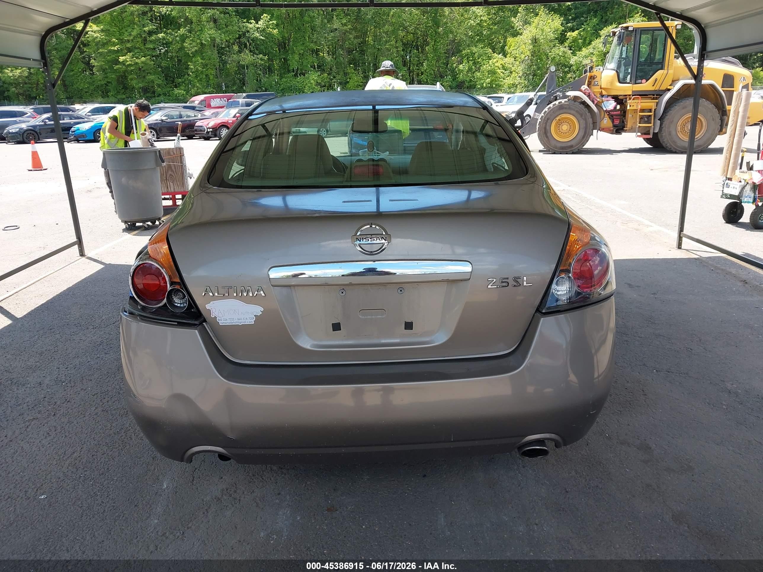 2008 Nissan Altima 2.5 Sl Tan vin: 1N4AL21E58C197832