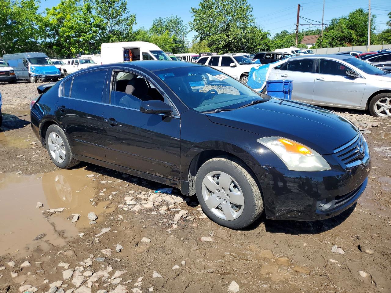 2008 Nissan Altima 2.5 Black vin: 1N4AL21E58C272058