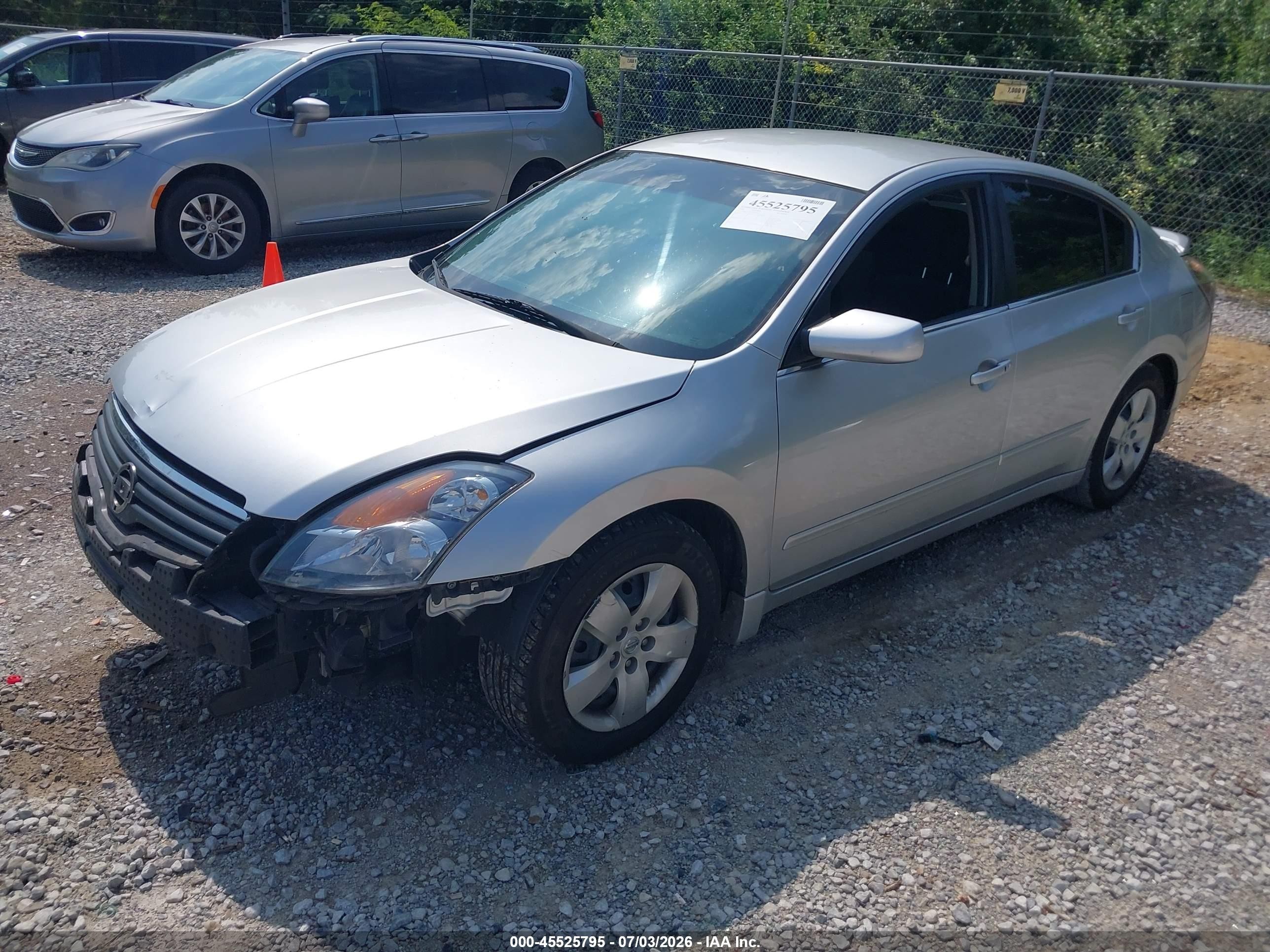 2008 Nissan Altima 2.5 S Silver vin: 1N4AL21E58C284193