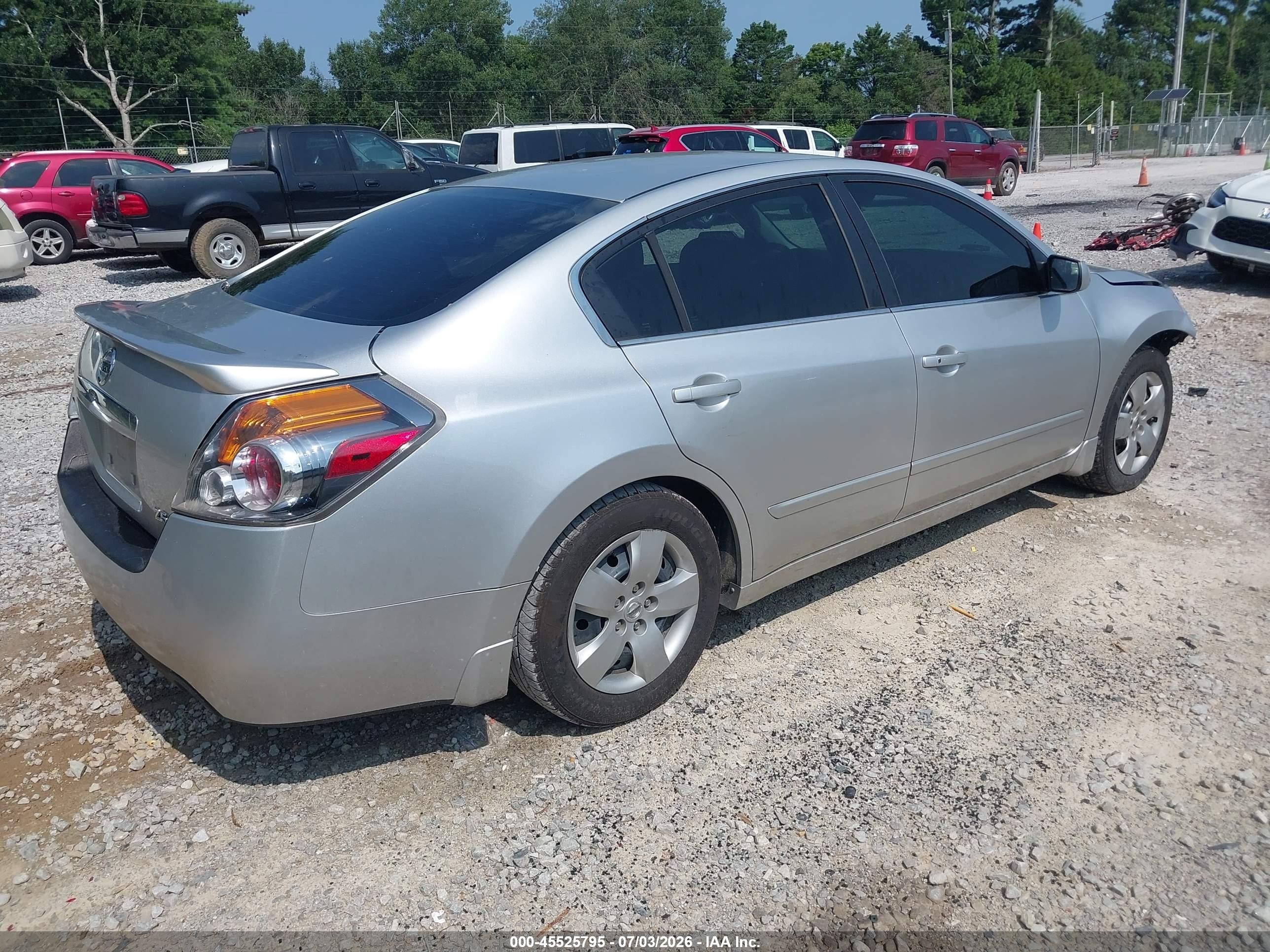 2008 Nissan Altima 2.5 S Silver vin: 1N4AL21E58C284193