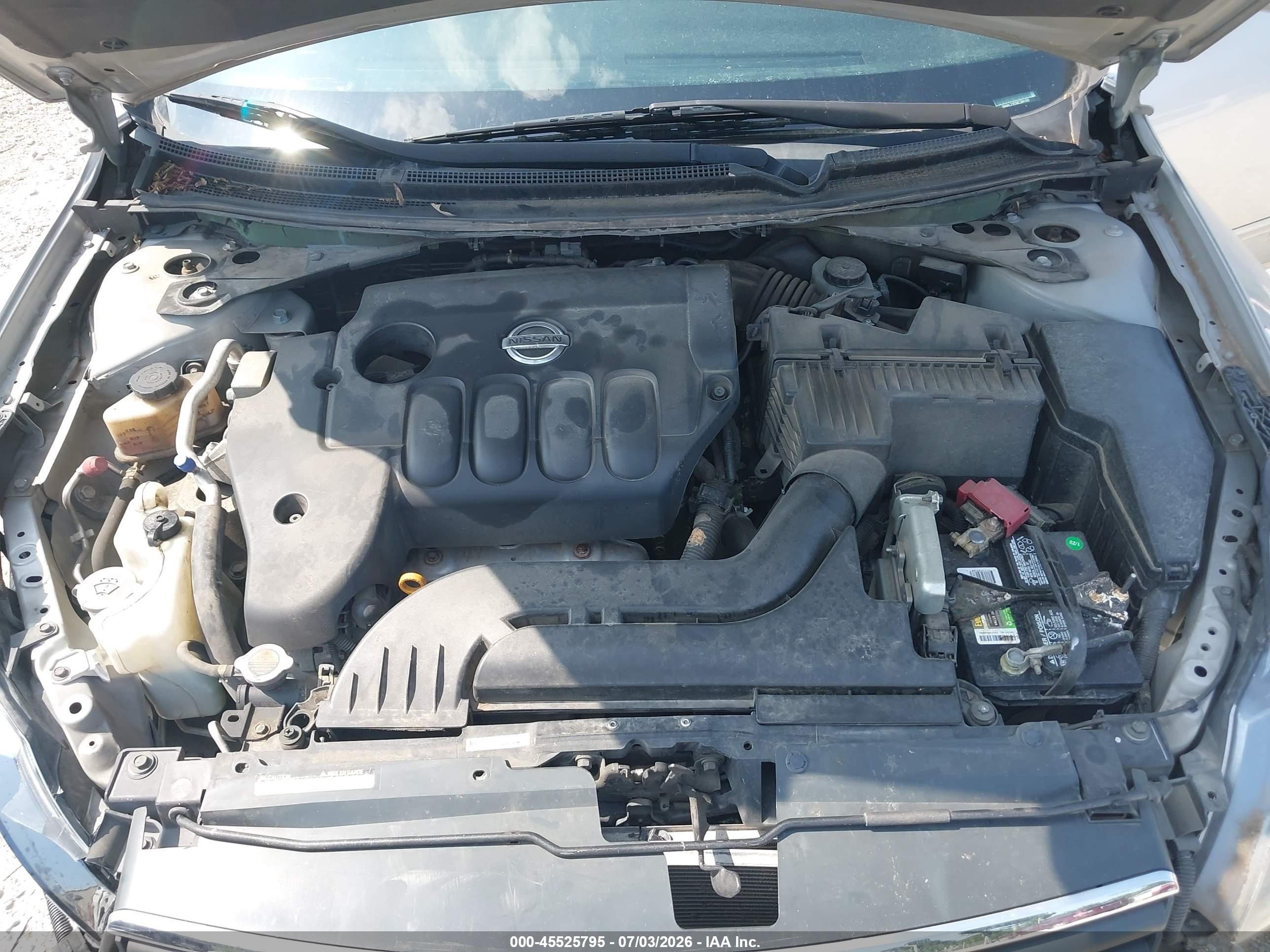 2008 Nissan Altima 2.5 S Silver vin: 1N4AL21E58C284193