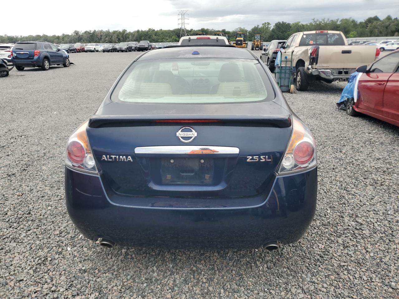 2008 Nissan Altima 2.5 Blue vin: 1N4AL21E58N402411