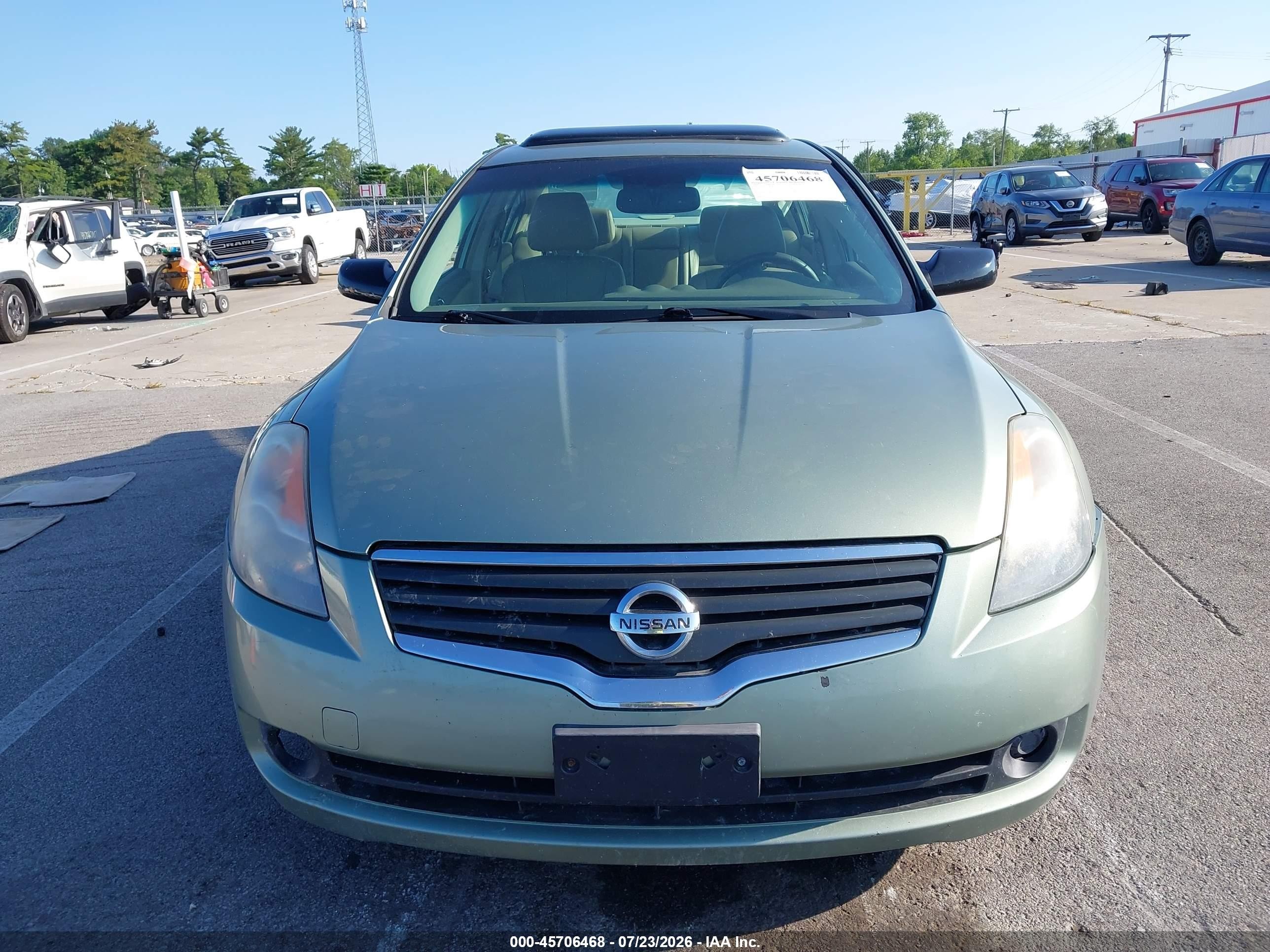 2008 Nissan Altima 2.5 Sl Teal vin: 1N4AL21E58N407799
