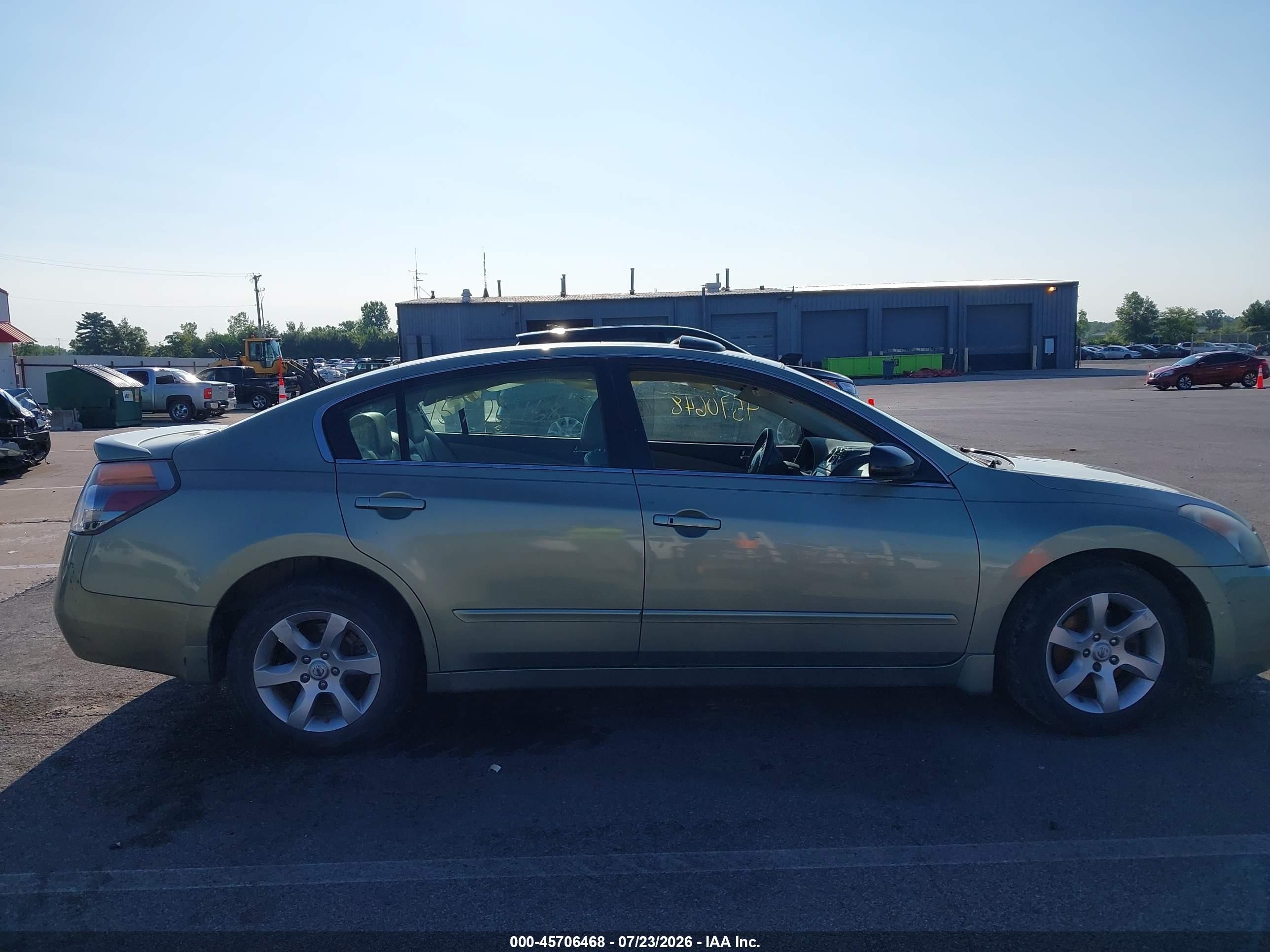 2008 Nissan Altima 2.5 Sl Teal vin: 1N4AL21E58N407799