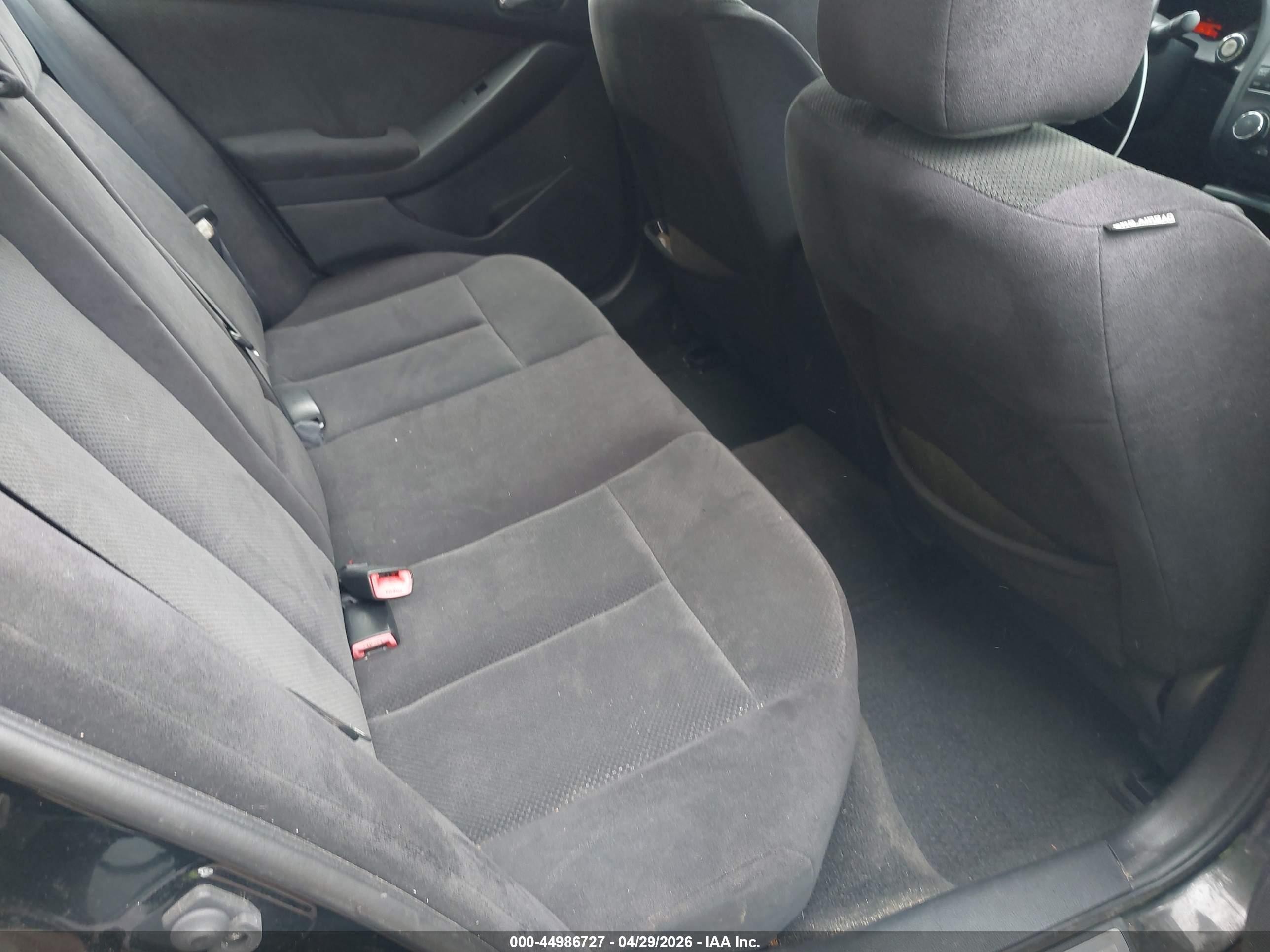 2008 Nissan Altima 2.5 S Black vin: 1N4AL21E58N462012