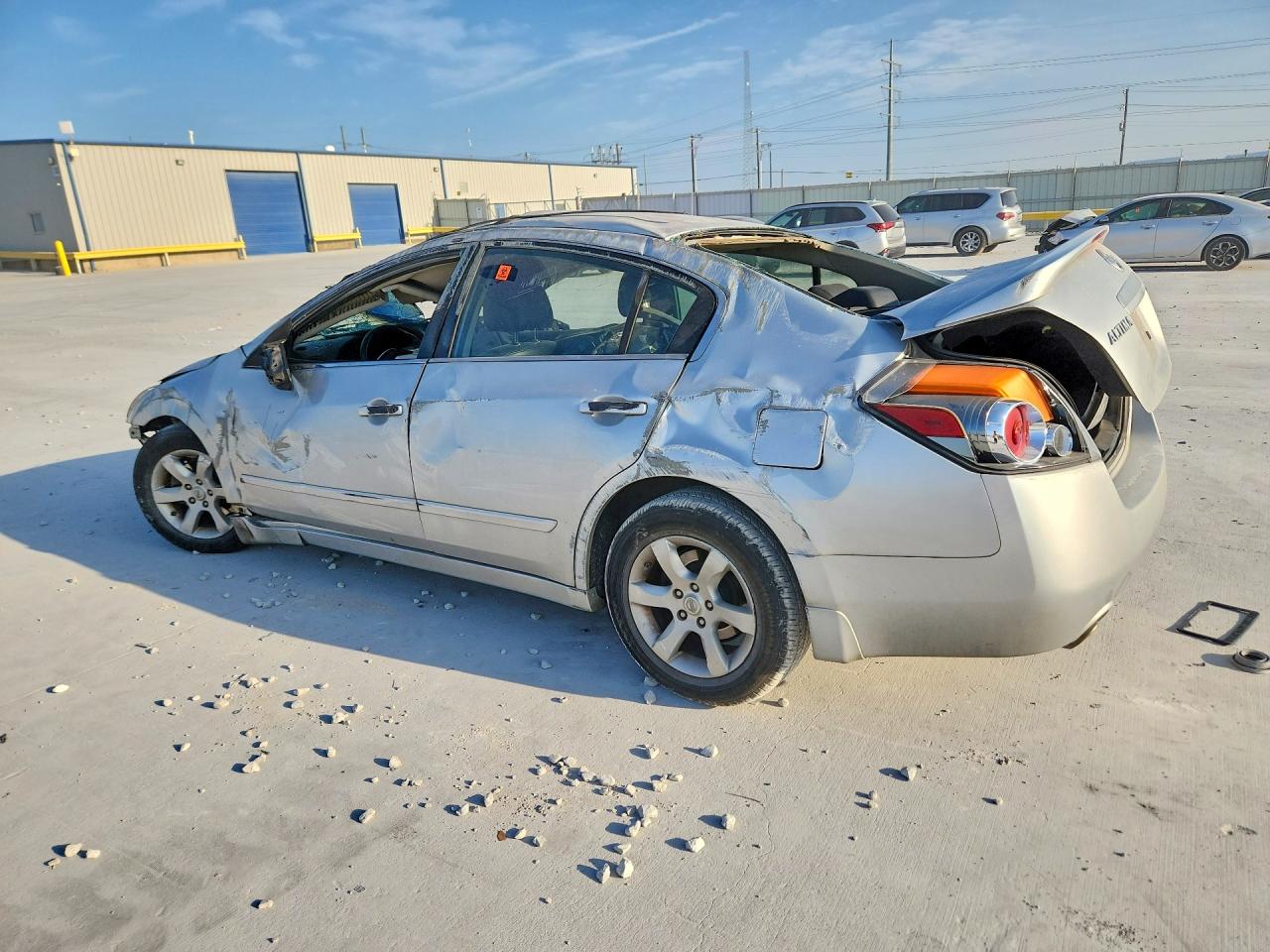 2008 Nissan Altima 2.5 Silver vin: 1N4AL21E58N479604