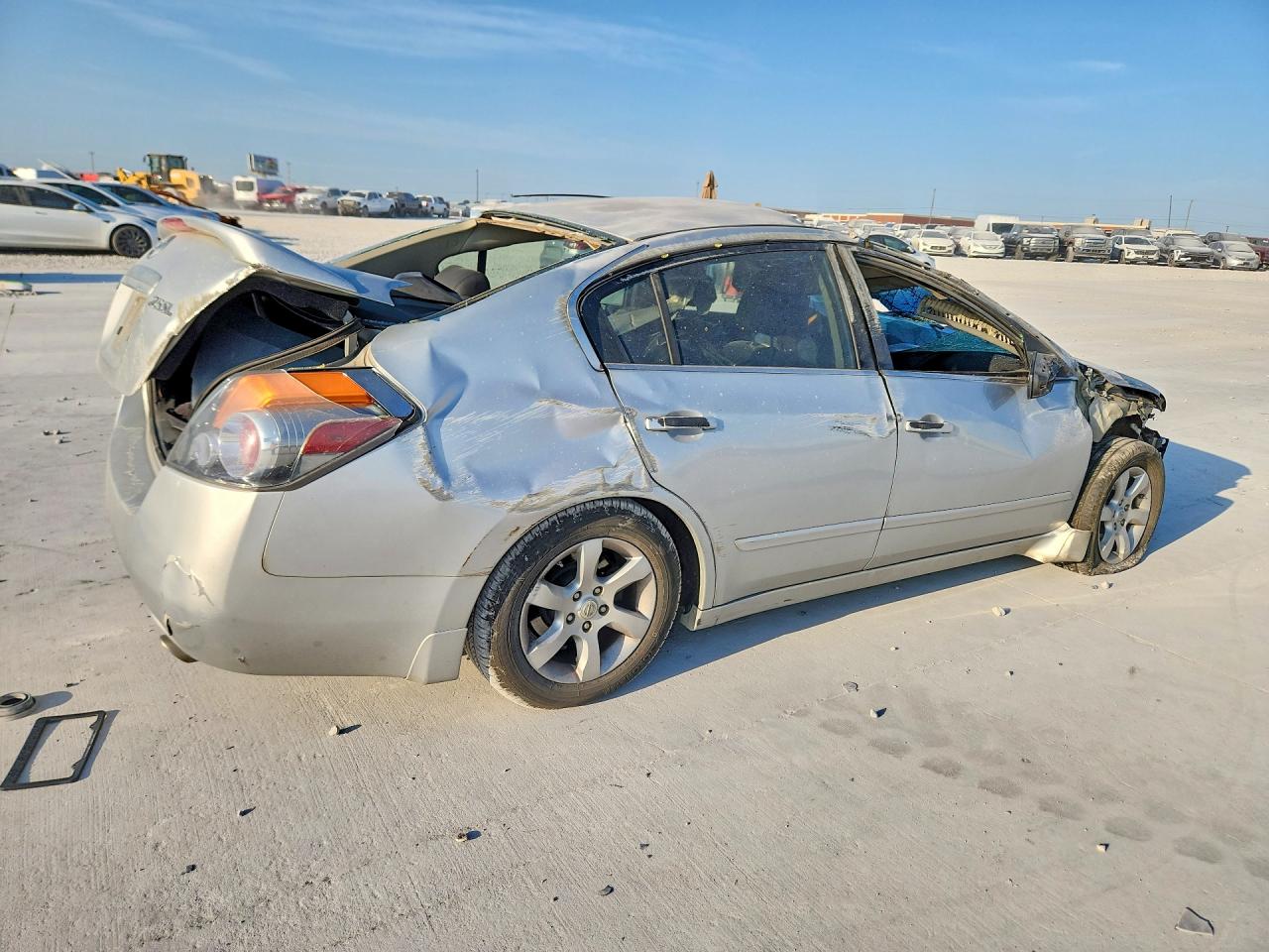 2008 Nissan Altima 2.5 Silver vin: 1N4AL21E58N479604