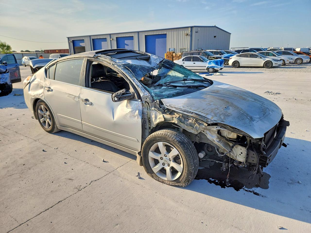 2008 Nissan Altima 2.5 Silver vin: 1N4AL21E58N479604