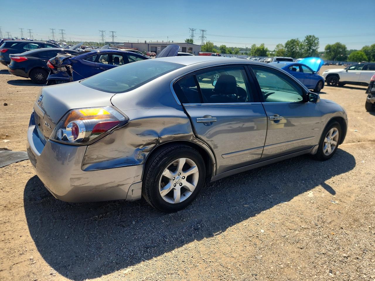 2008 Nissan Altima 2.5 Silver vin: 1N4AL21E58N488755