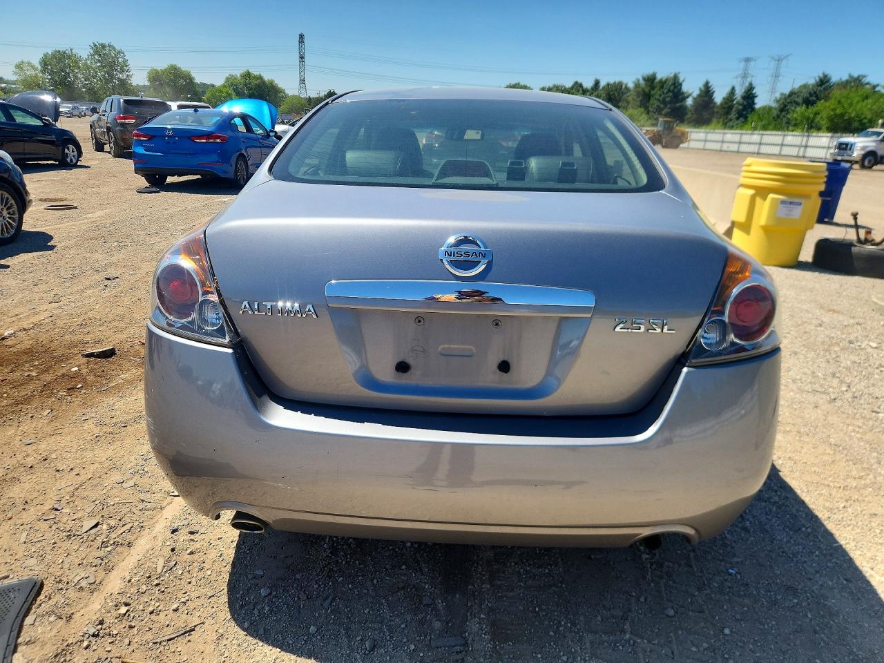 2008 Nissan Altima 2.5 Silver vin: 1N4AL21E58N488755