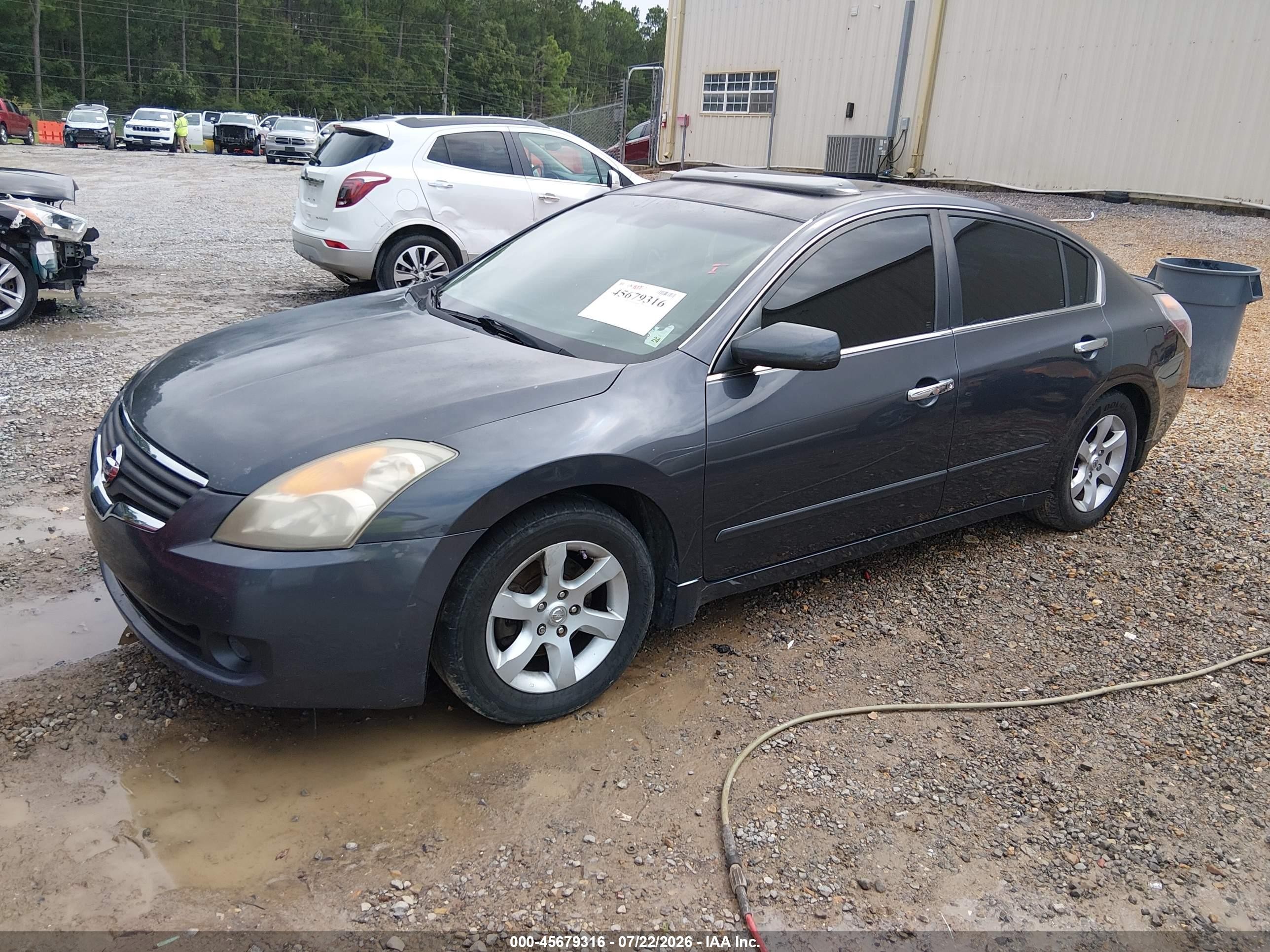 2008 Nissan Altima 2.5 Sl Gray vin: 1N4AL21E58N489792