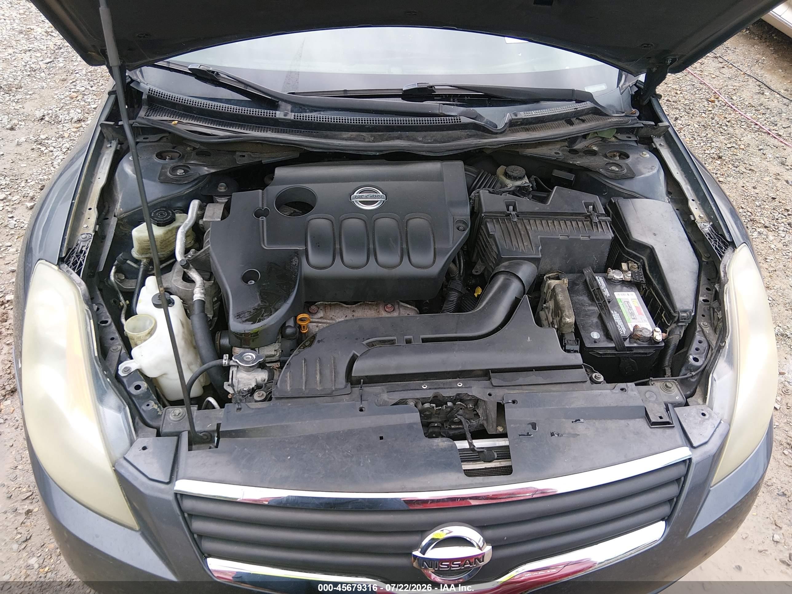 2008 Nissan Altima 2.5 Sl Gray vin: 1N4AL21E58N489792