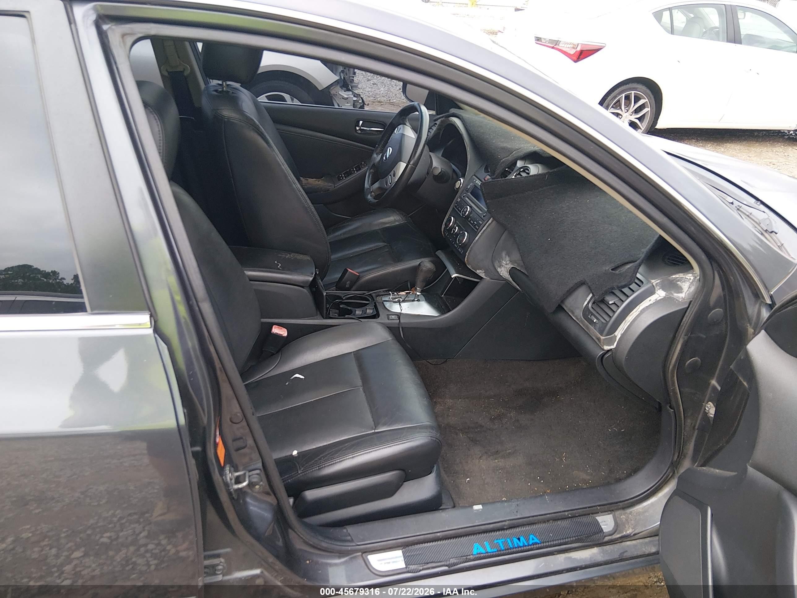 2008 Nissan Altima 2.5 Sl Gray vin: 1N4AL21E58N489792