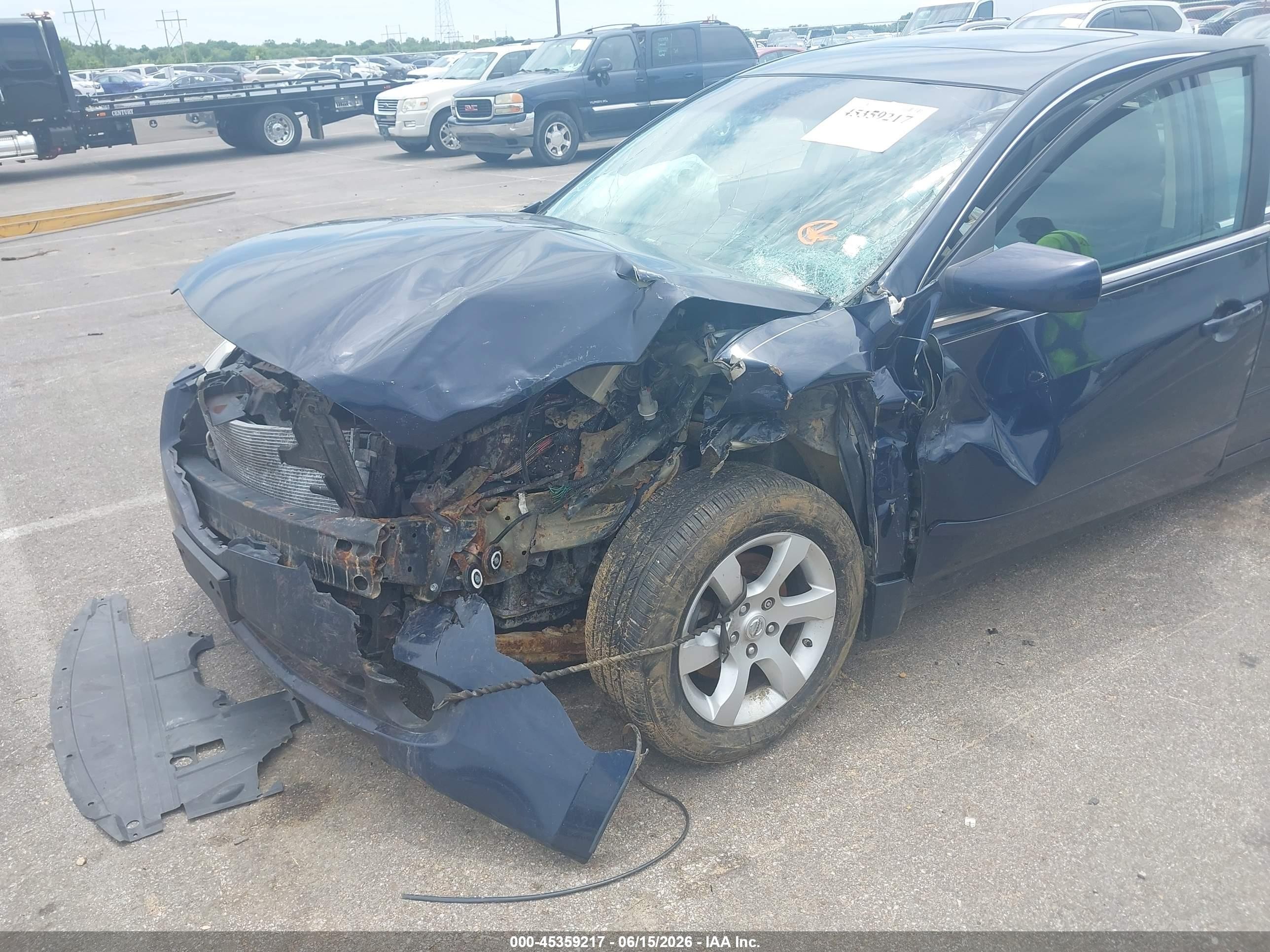 2008 Nissan Altima 2.5 Sl Black vin: 1N4AL21E58N503657