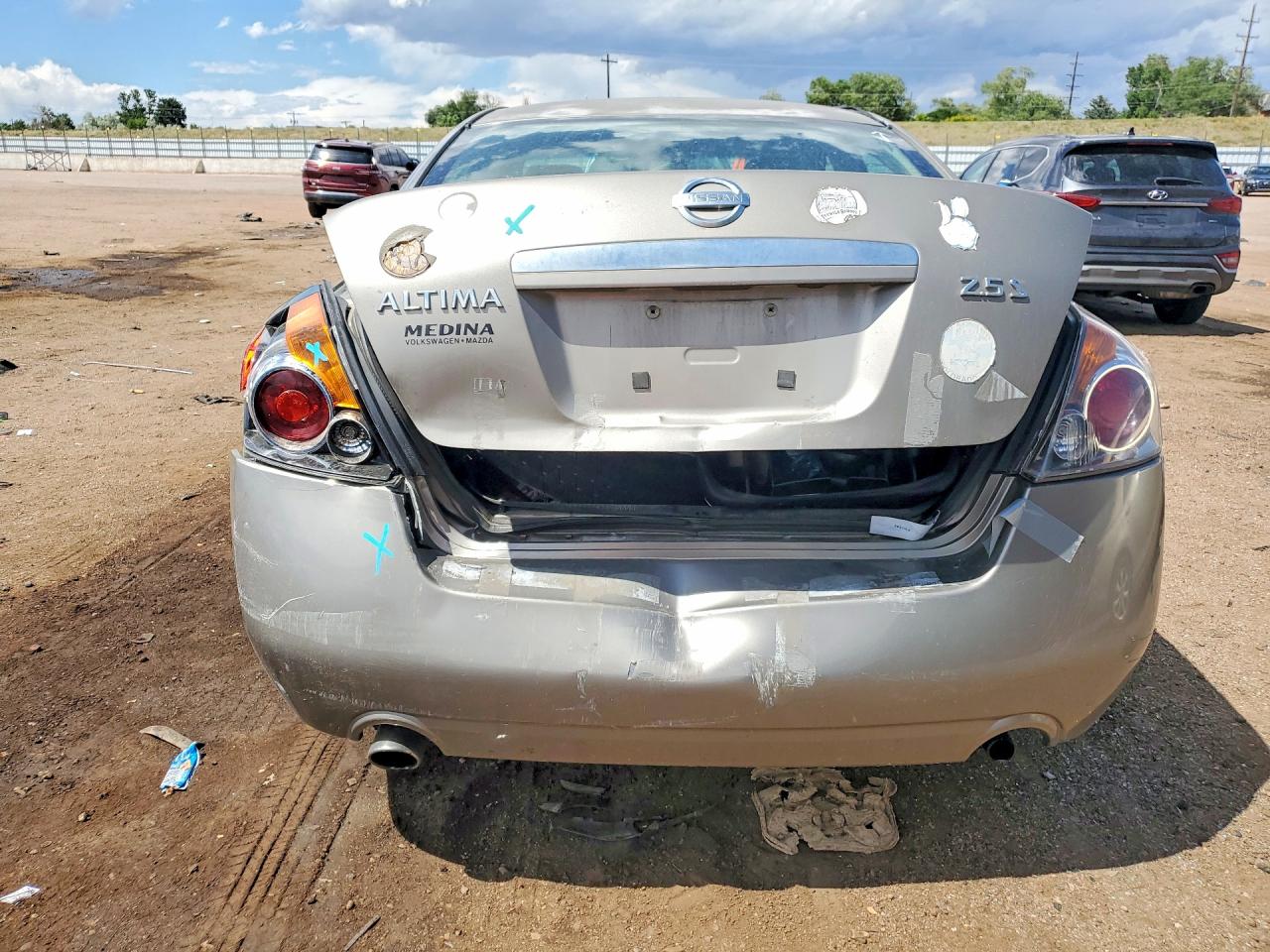 2008 Nissan Altima 2.5 Silver vin: 1N4AL21E58N509913