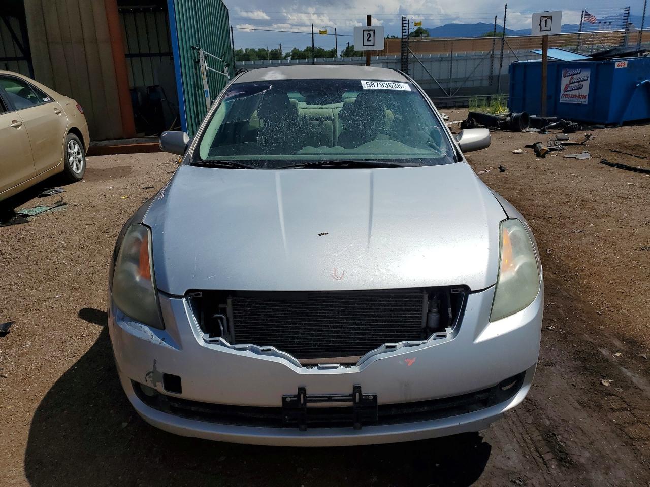 2008 Nissan Altima 2.5 Silver vin: 1N4AL21E58N509913