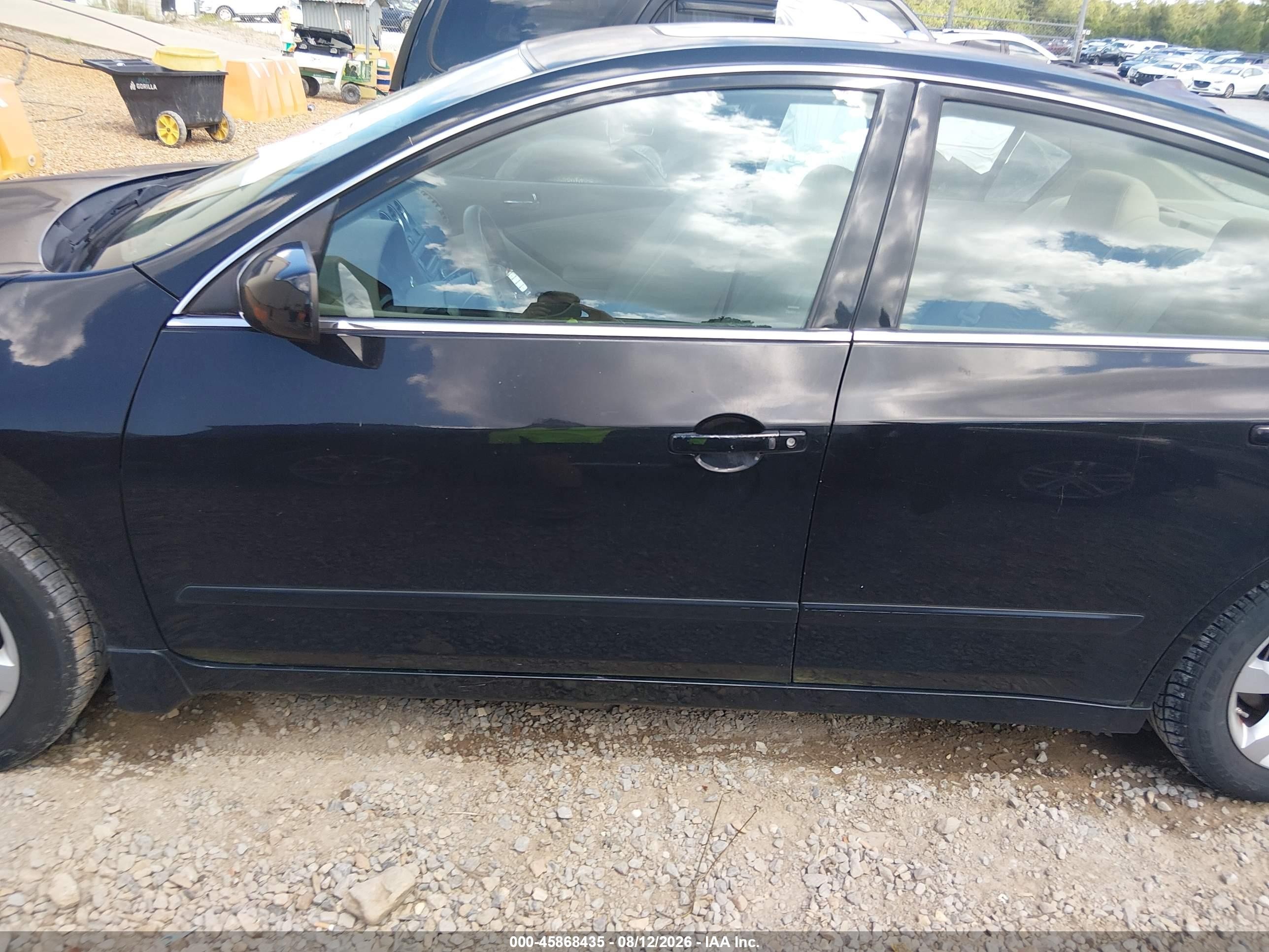 2008 Nissan Altima 2.5 Sl Black vin: 1N4AL21E58N518613