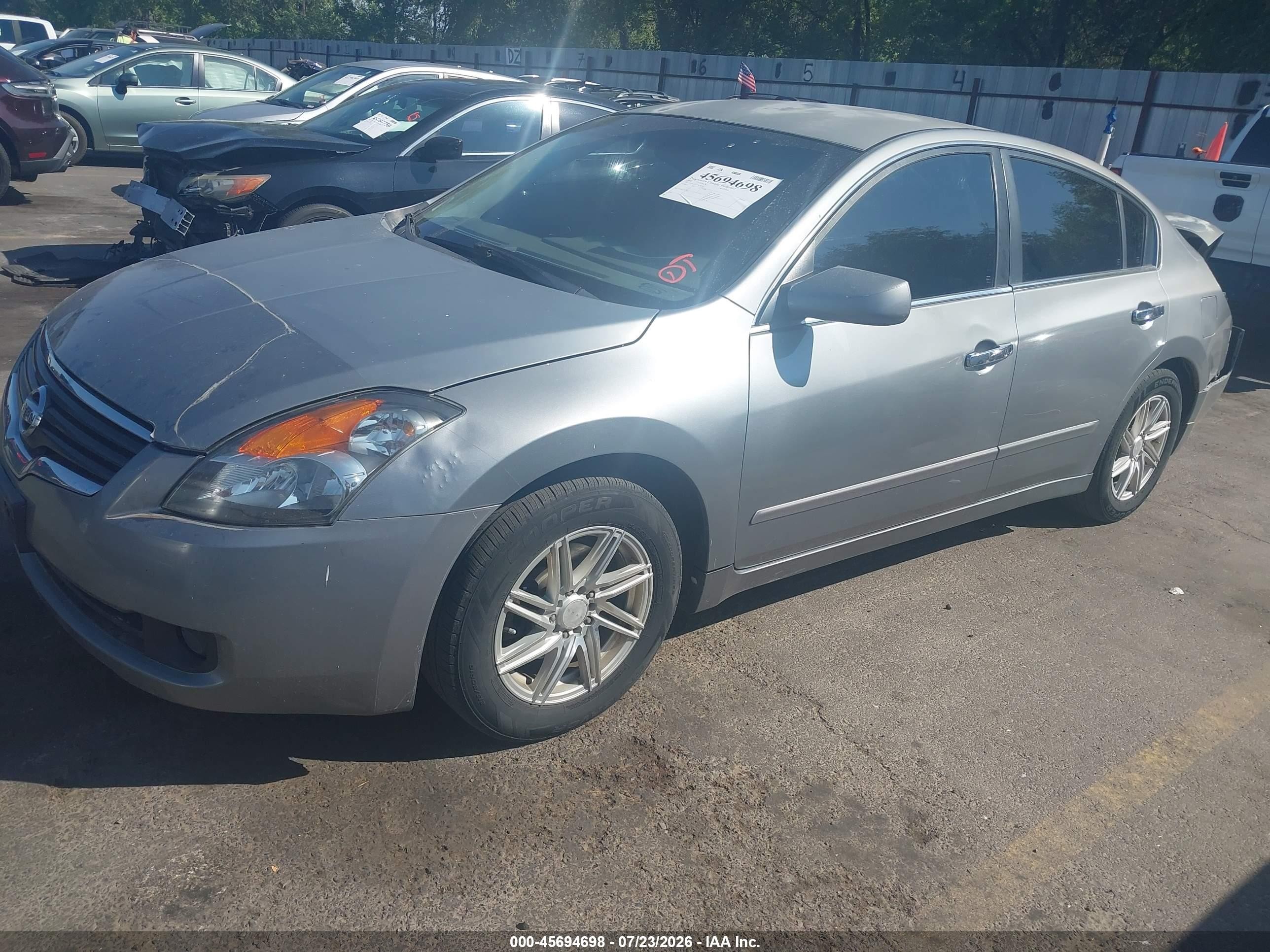 2008 Nissan Altima 2.5 S Gray vin: 1N4AL21E58N528249