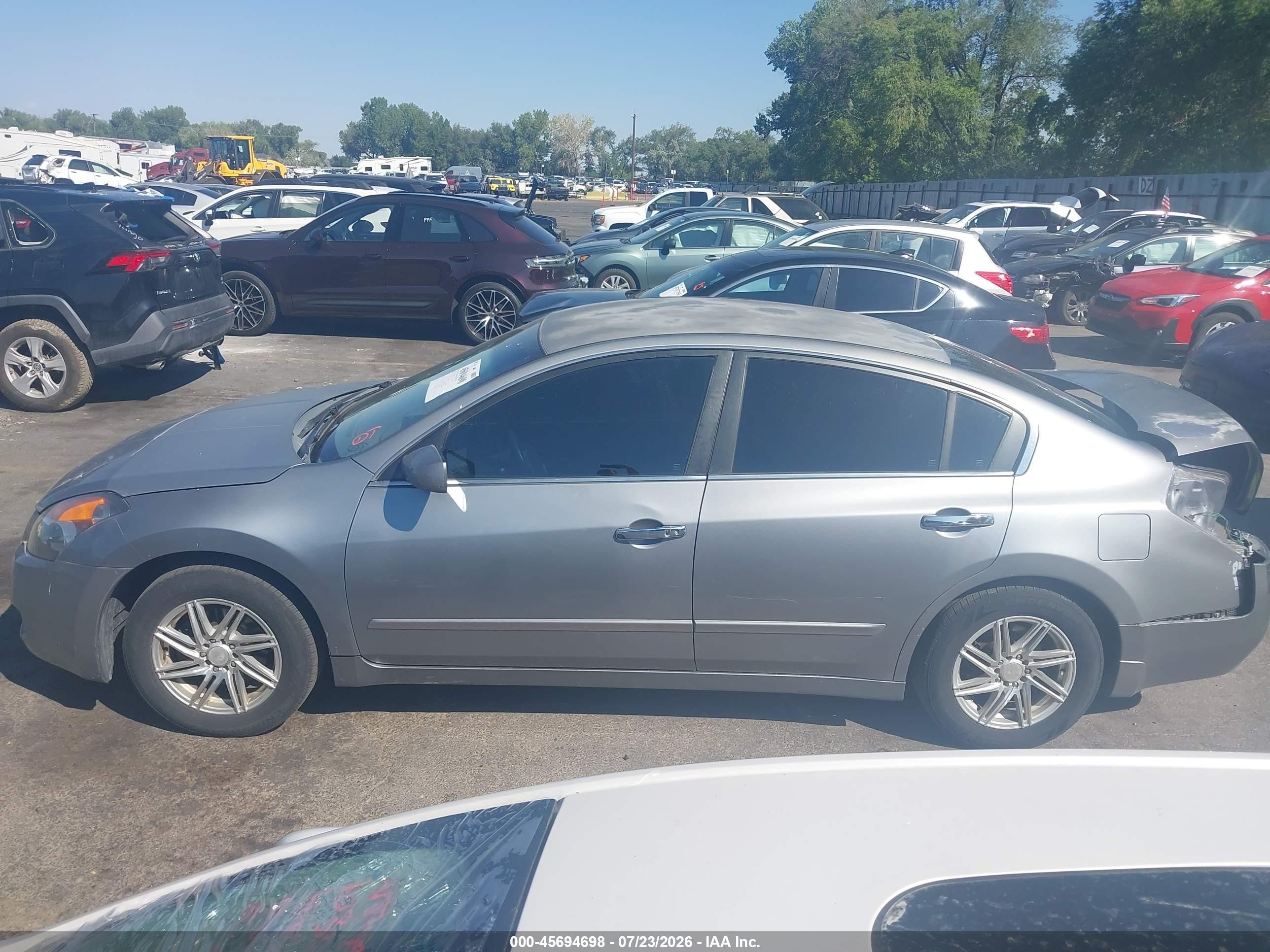 2008 Nissan Altima 2.5 S Gray vin: 1N4AL21E58N528249