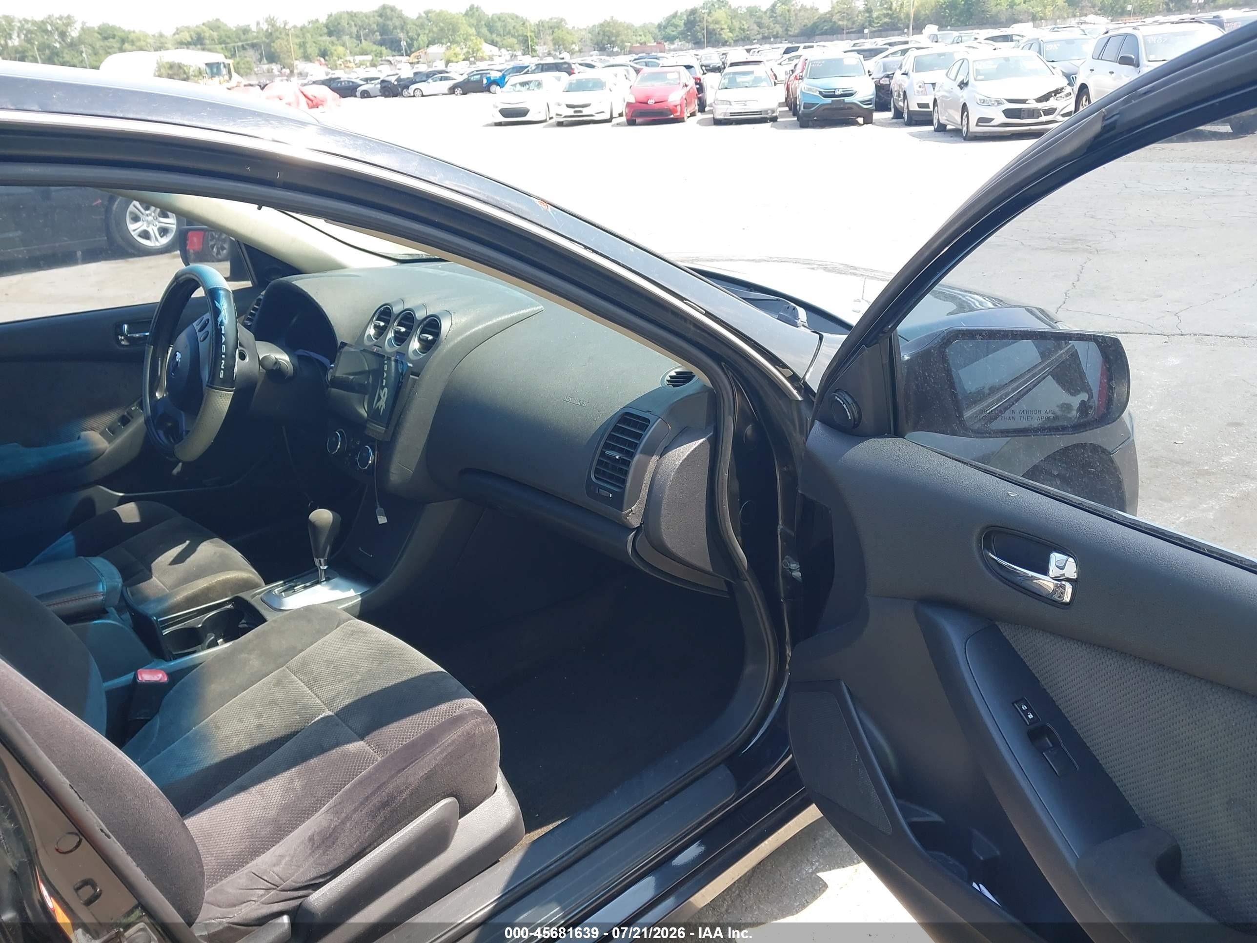 2008 Nissan Altima 2.5 S Черный vin: 1N4AL21E58N555080